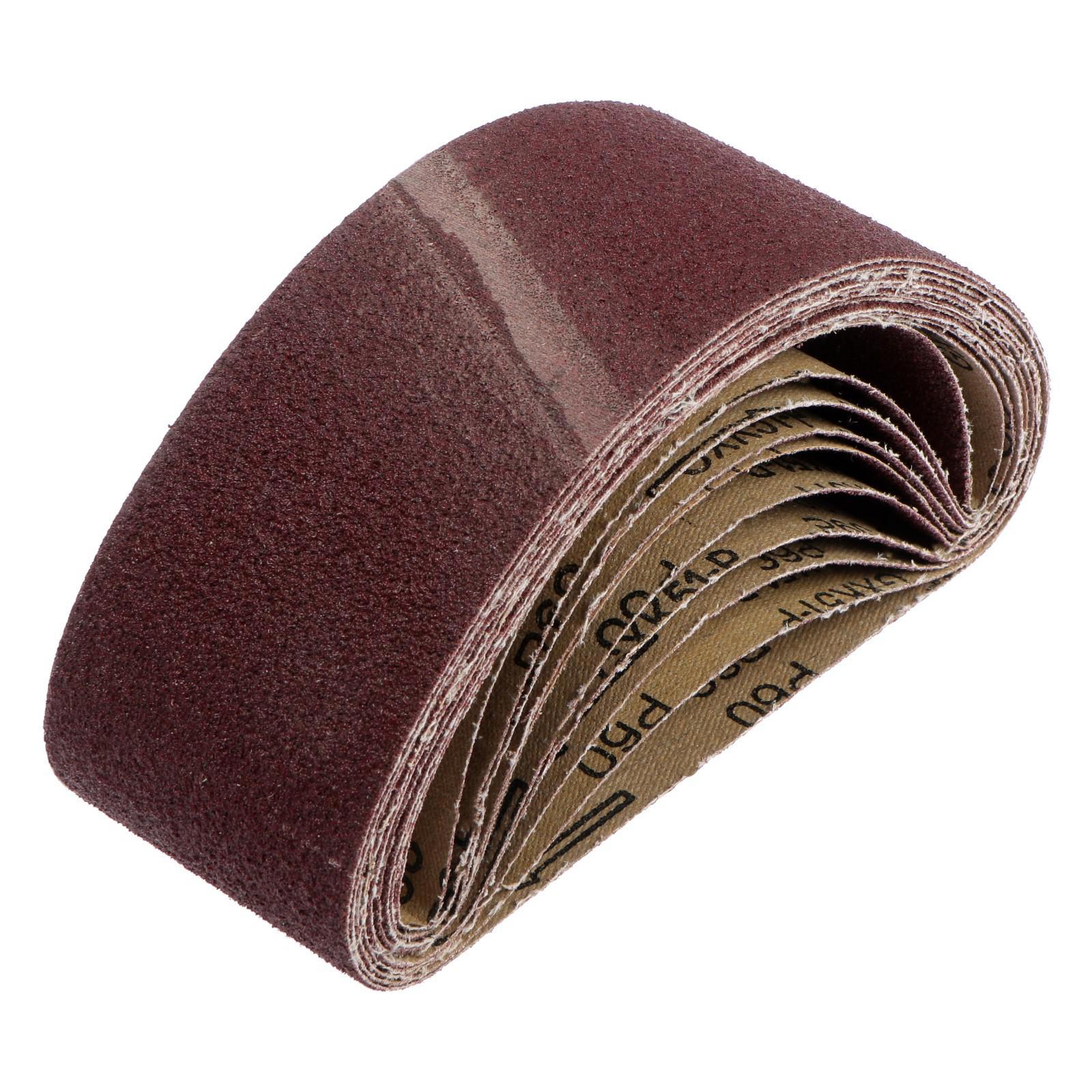 Изображение товара Лента шлифовальная Тундра P60 180x75 мм набор 10 шт.