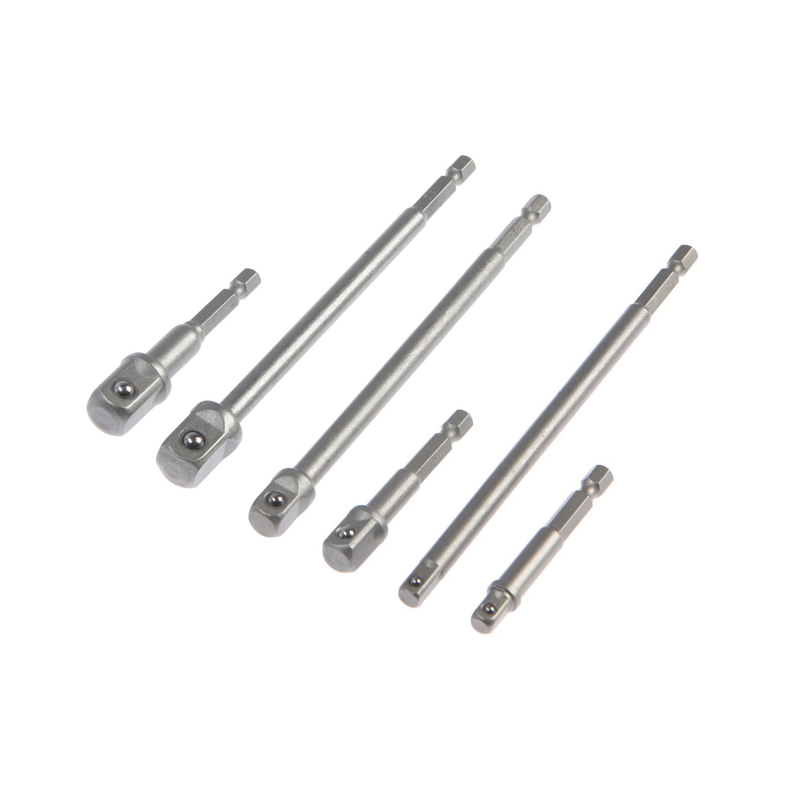 Изображение товара Набор переходников ТУНДРА 7443391 для торцевых головок 1/4" 3/8" 1/2"