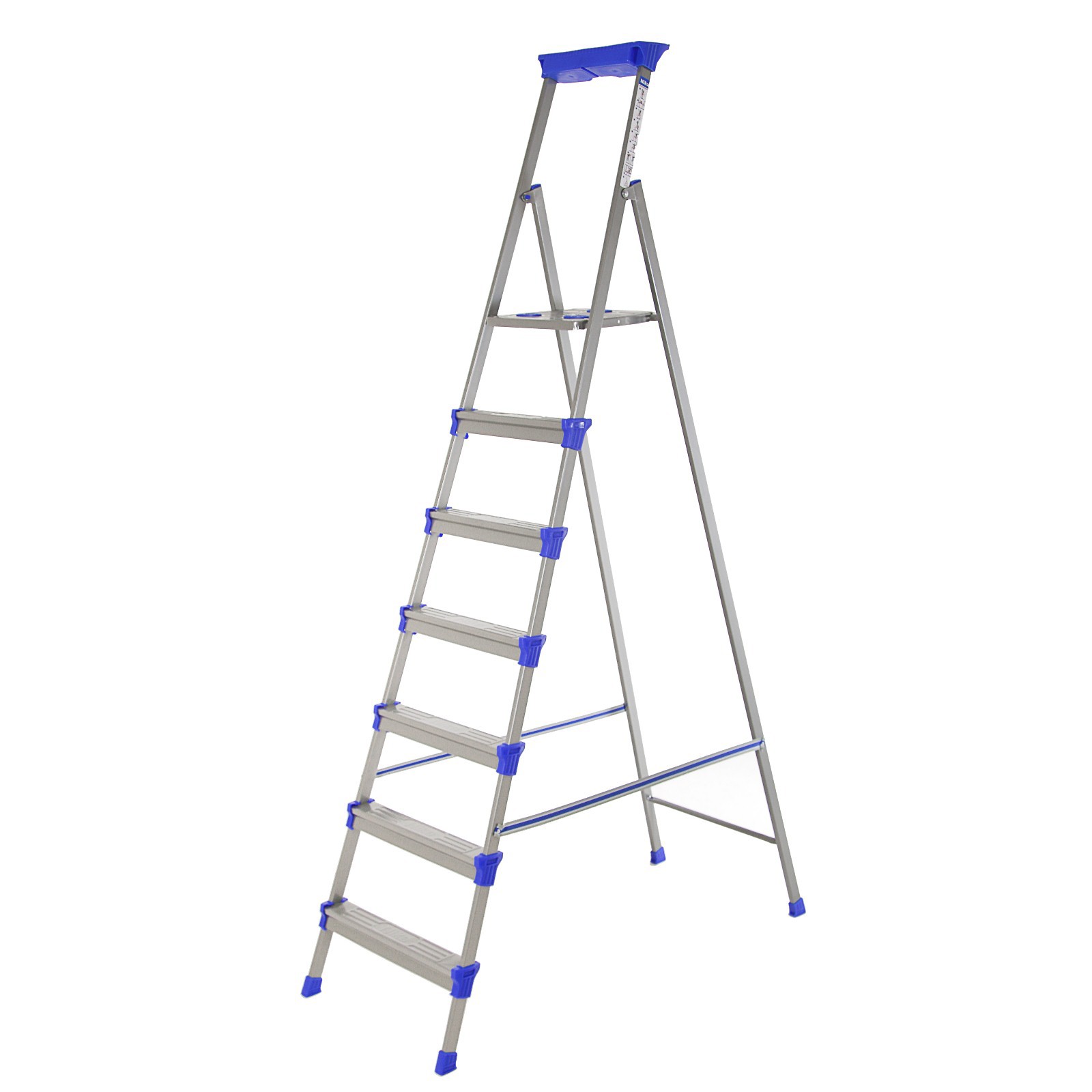 Изображение товара Стремянка металлическая Nika 798898 7 ступеней до 120 кг Россия