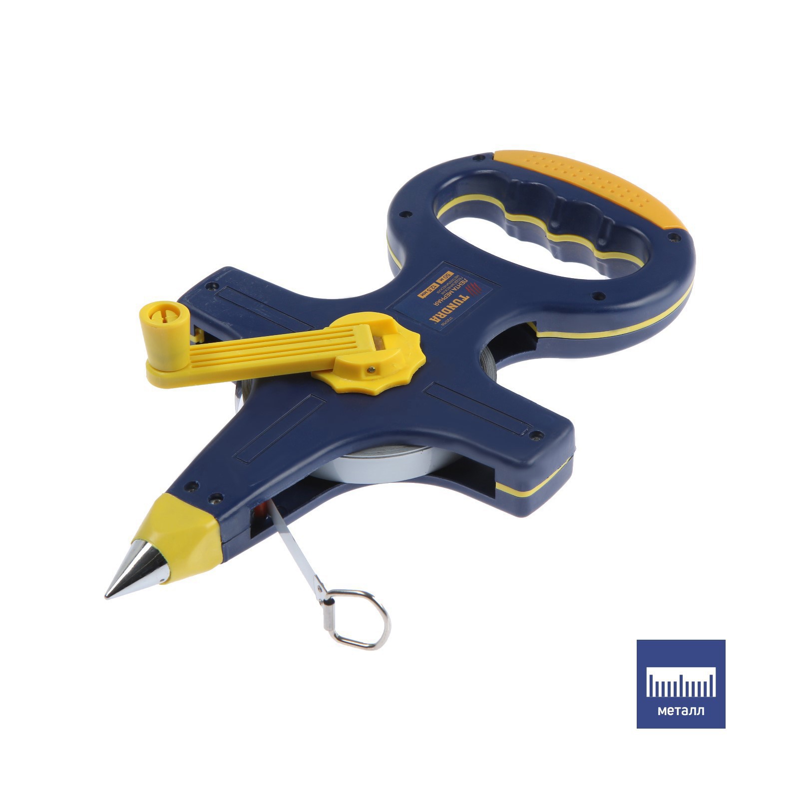 Изображение товара Рулетка геодезическая Тундра 3725758, 50 м x 13 мм