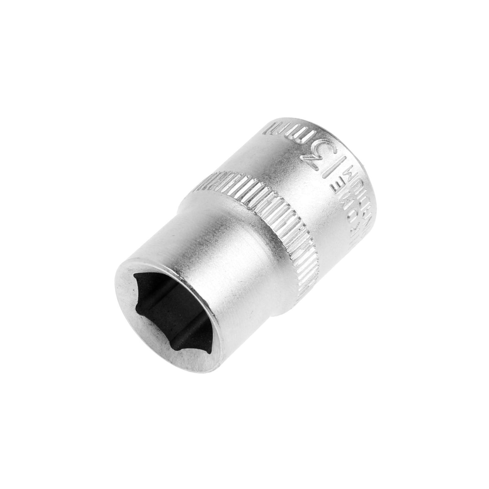 Изображение товара Торцевая головка шестигранная Тундра 1123551 1/2 дюйма 13 мм для ремонта автомобиля