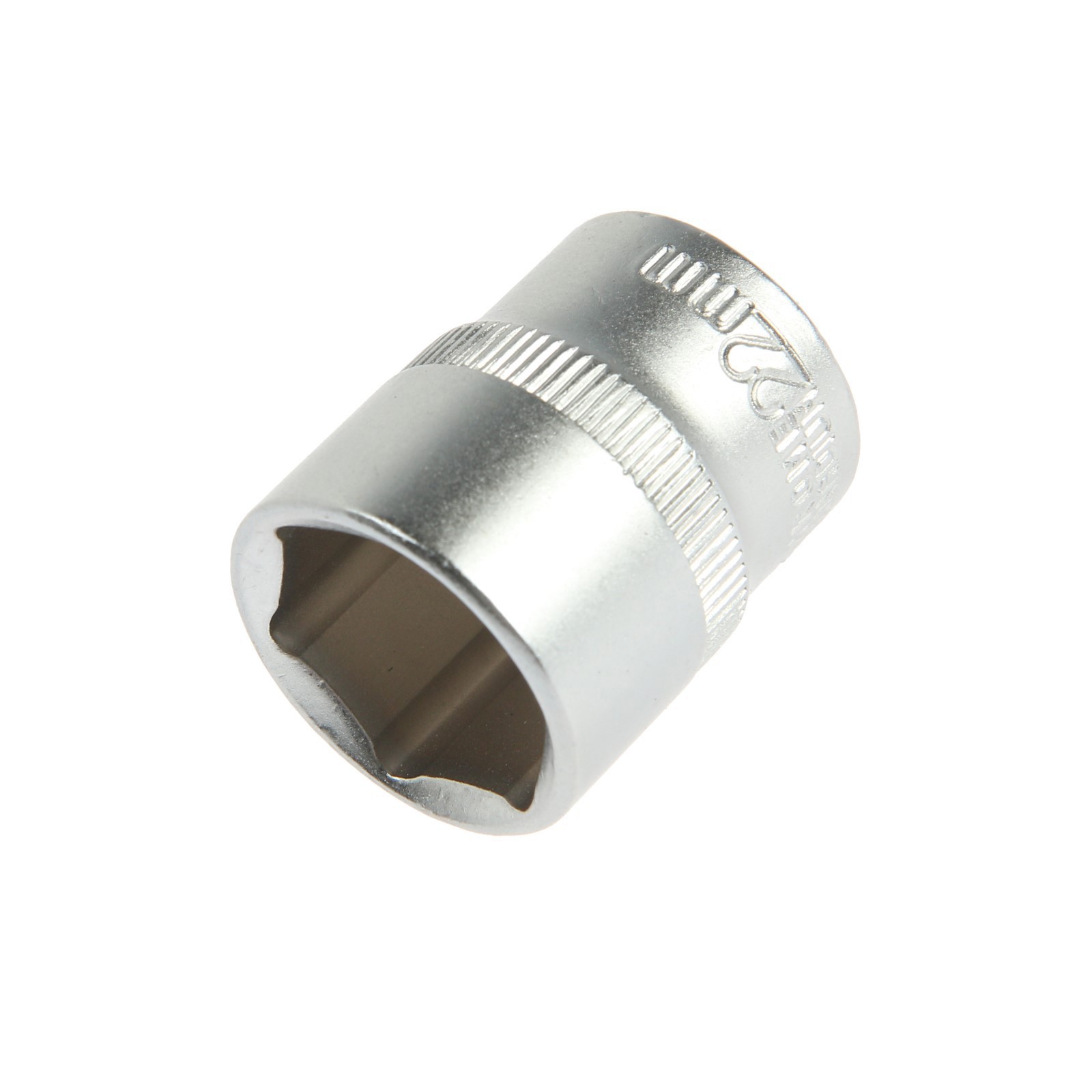 Изображение товара Торцевая головка шестигранная Тундра 1123560 22 мм для ключей 1/2 дюйма