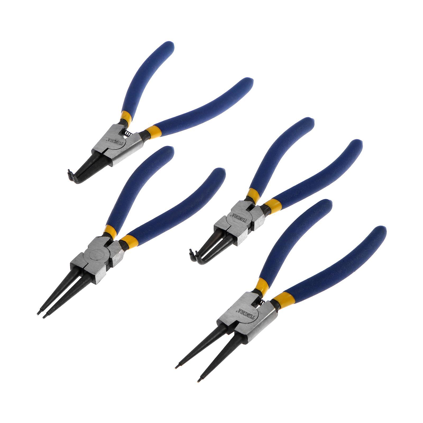 Изображение товара Набор съемников стопорных колец Тундра 2361757 4 шт