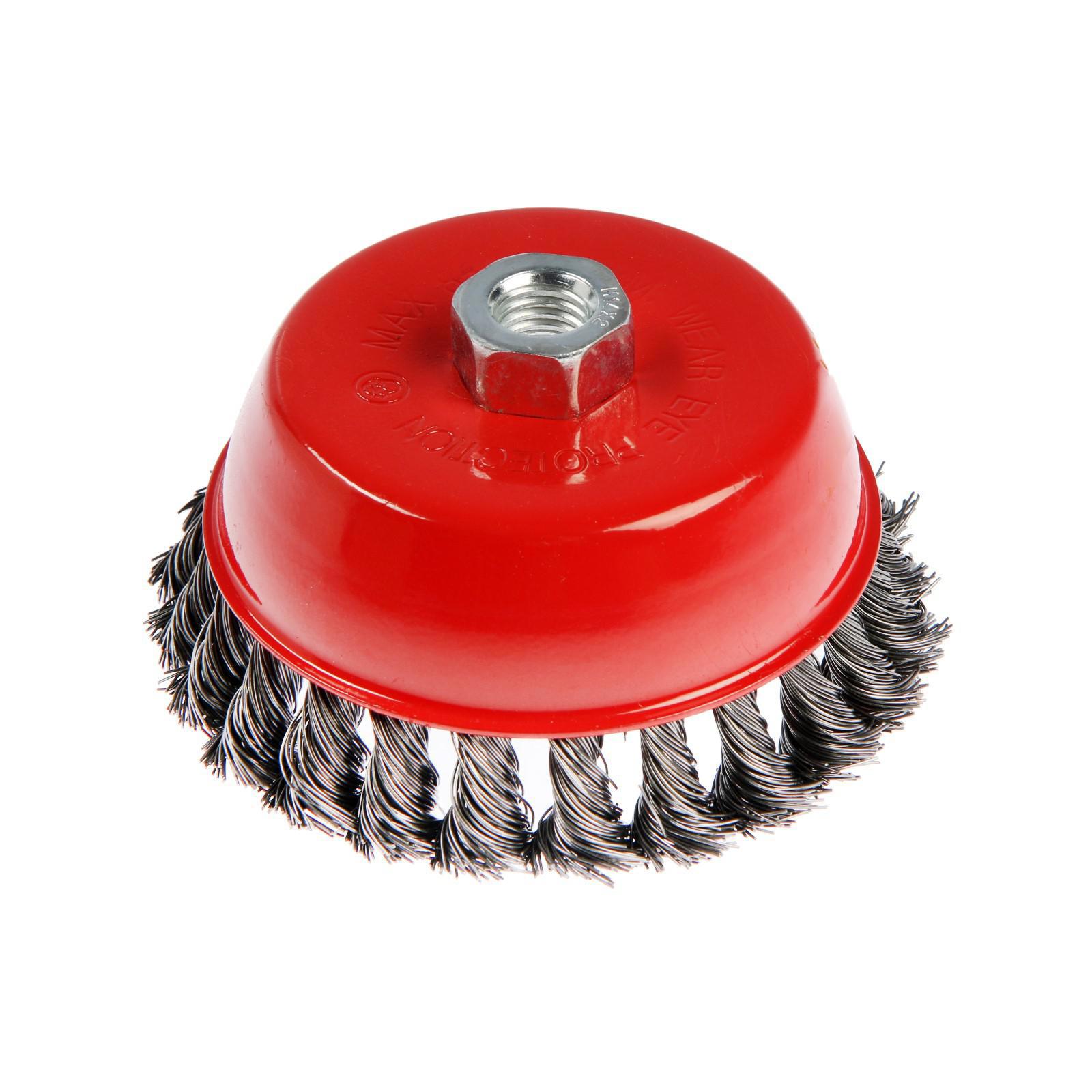 Изображение товара Щетка чашевидная волнистая Лом 2767953 для УШМ, 125 мм