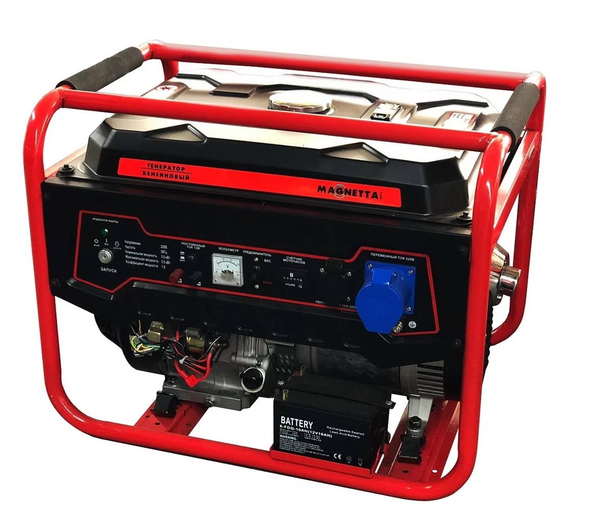 Изображение товара Генератор бензиновый Magnetta GFE6500 5.5 кВт