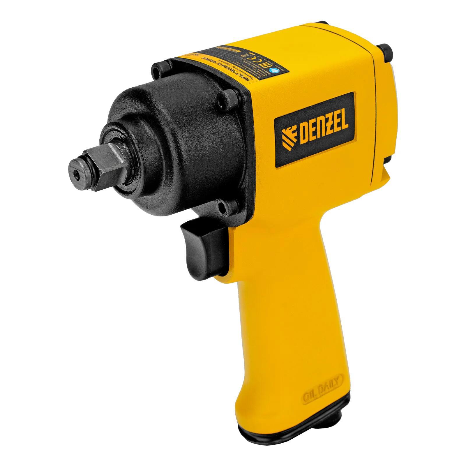 Изображение товара Гайковерт пневматический ударный Denzel IWS550 Compact 300 л/мин, 710 Нм