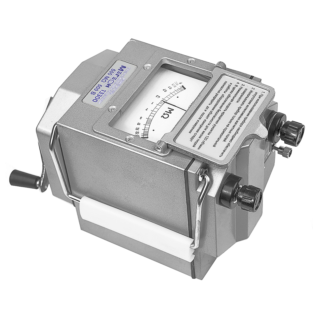 Изображение товара Мультиметр аналоговый Мегеон к0000012443 для измерения сопротивления изоляции