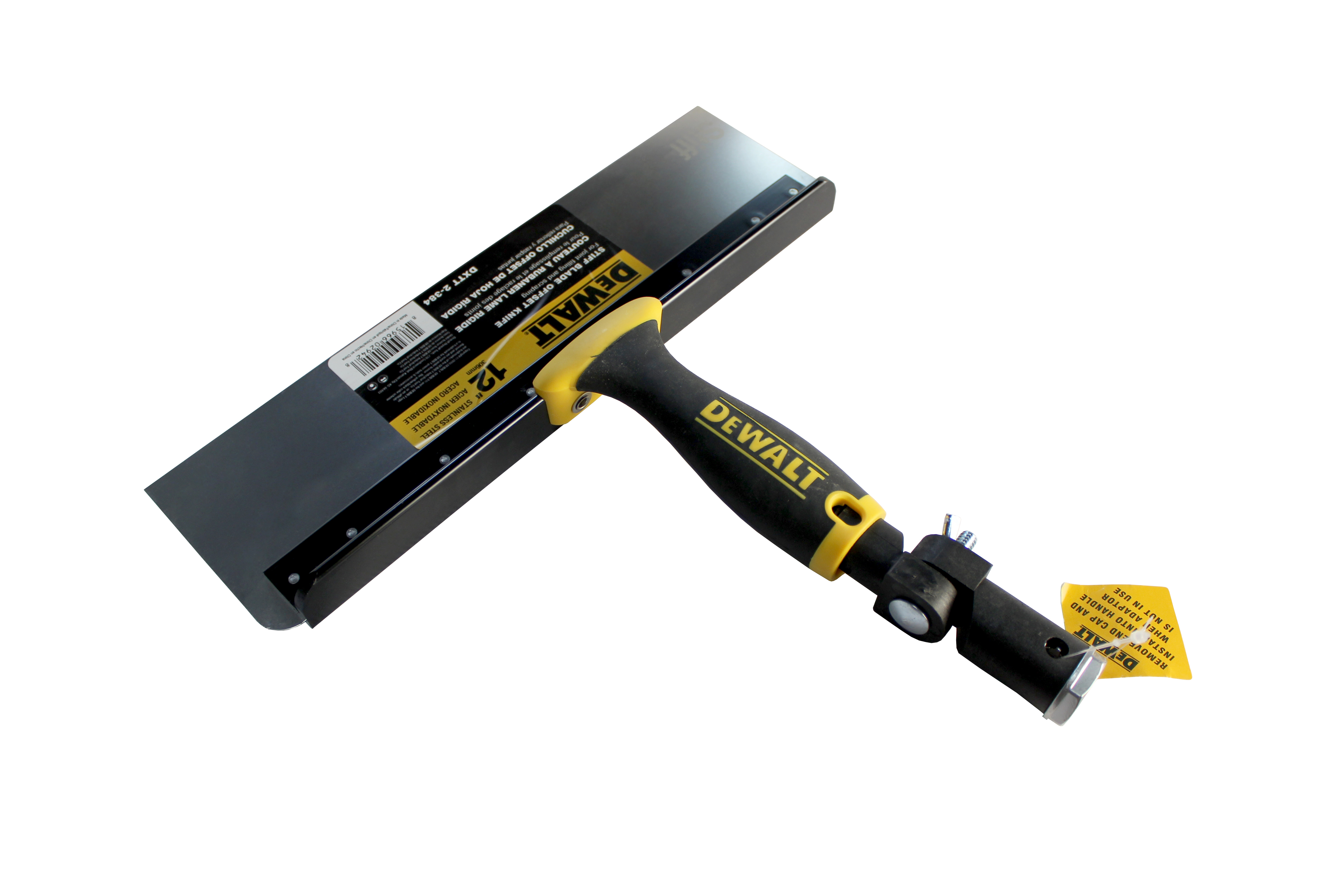 Изображение товара Долговечный шпатель фасадный Dewalt 300 мм из нержавеющей стали