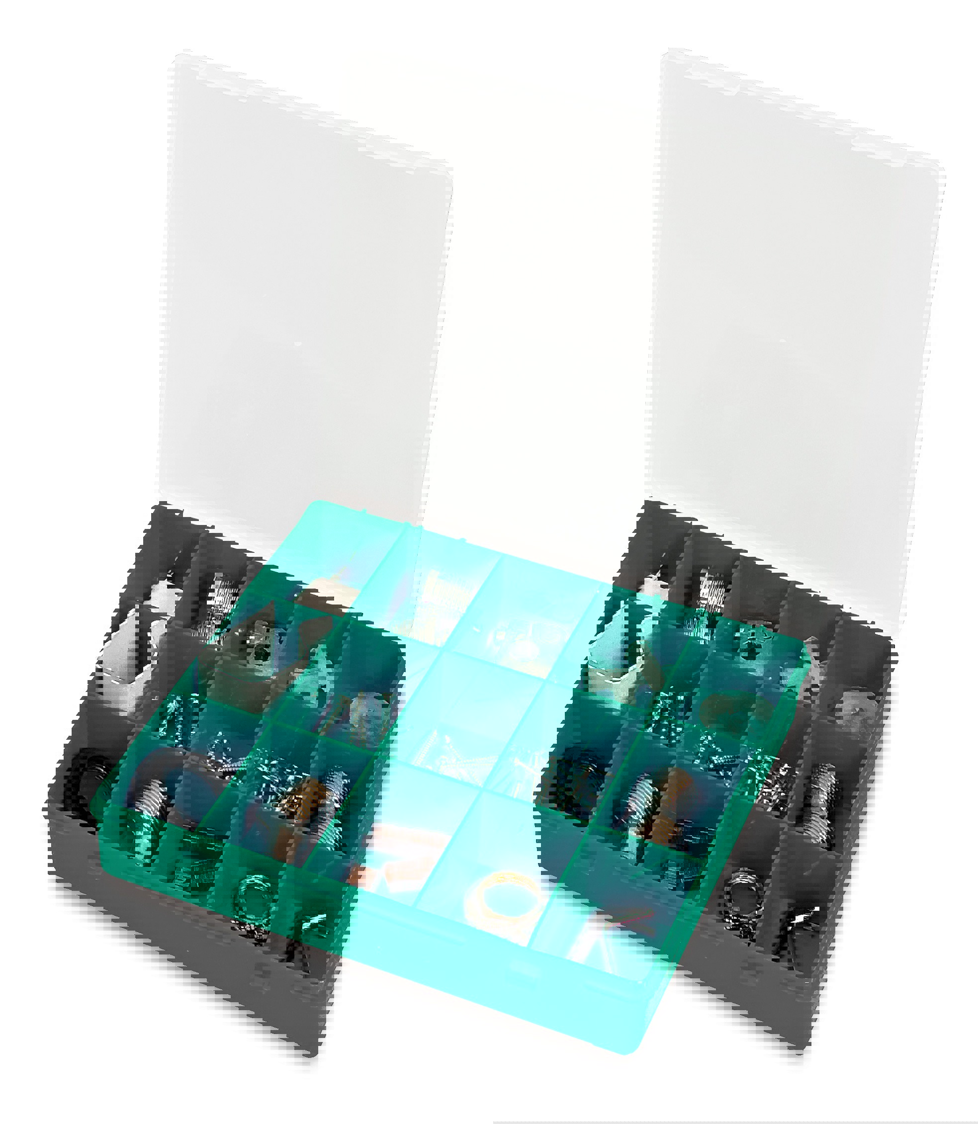 Изображение товара Органайзер для крепежа TAYG estuche 33-15, 15 ячеек, полипропилен, Испания