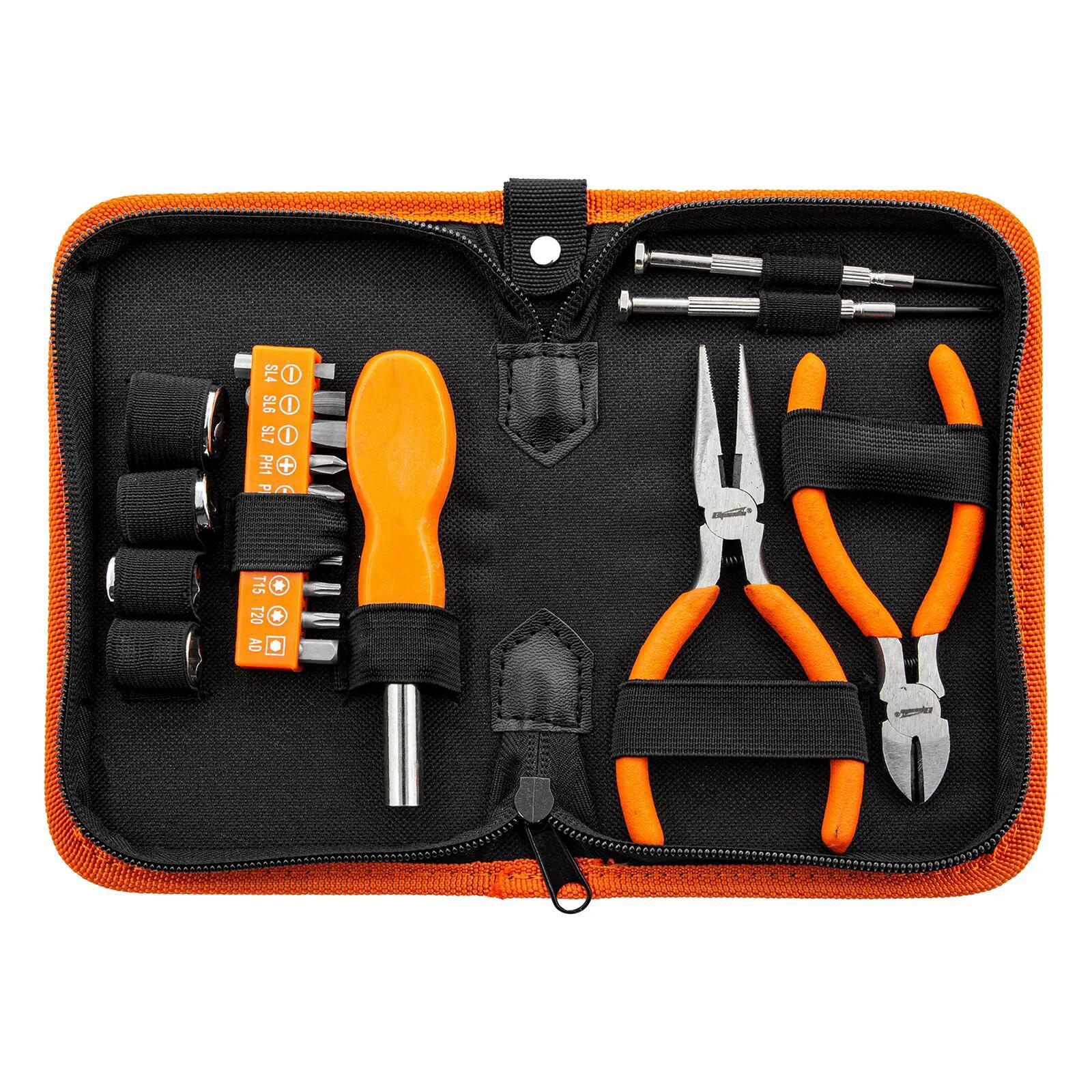 Изображение товара Набор инструментов SPARTA 13521, 19 предметов для слесарных работ