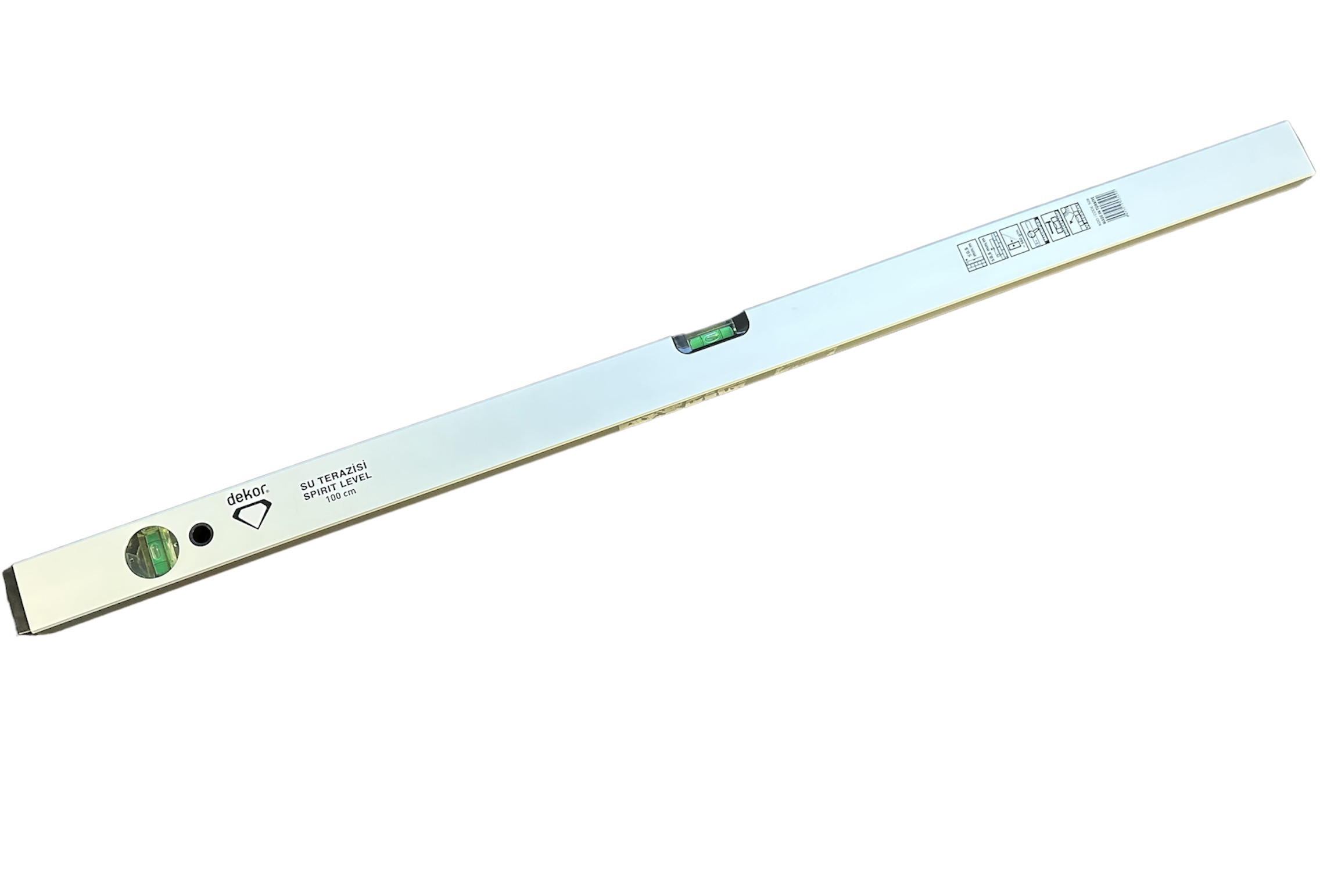 Изображение товара Уровень пузырьковый DEKOR Hassan 509 1005 мм Изображение товара Уровень пузырьковый DEKOR Hassan 509 1005 мм