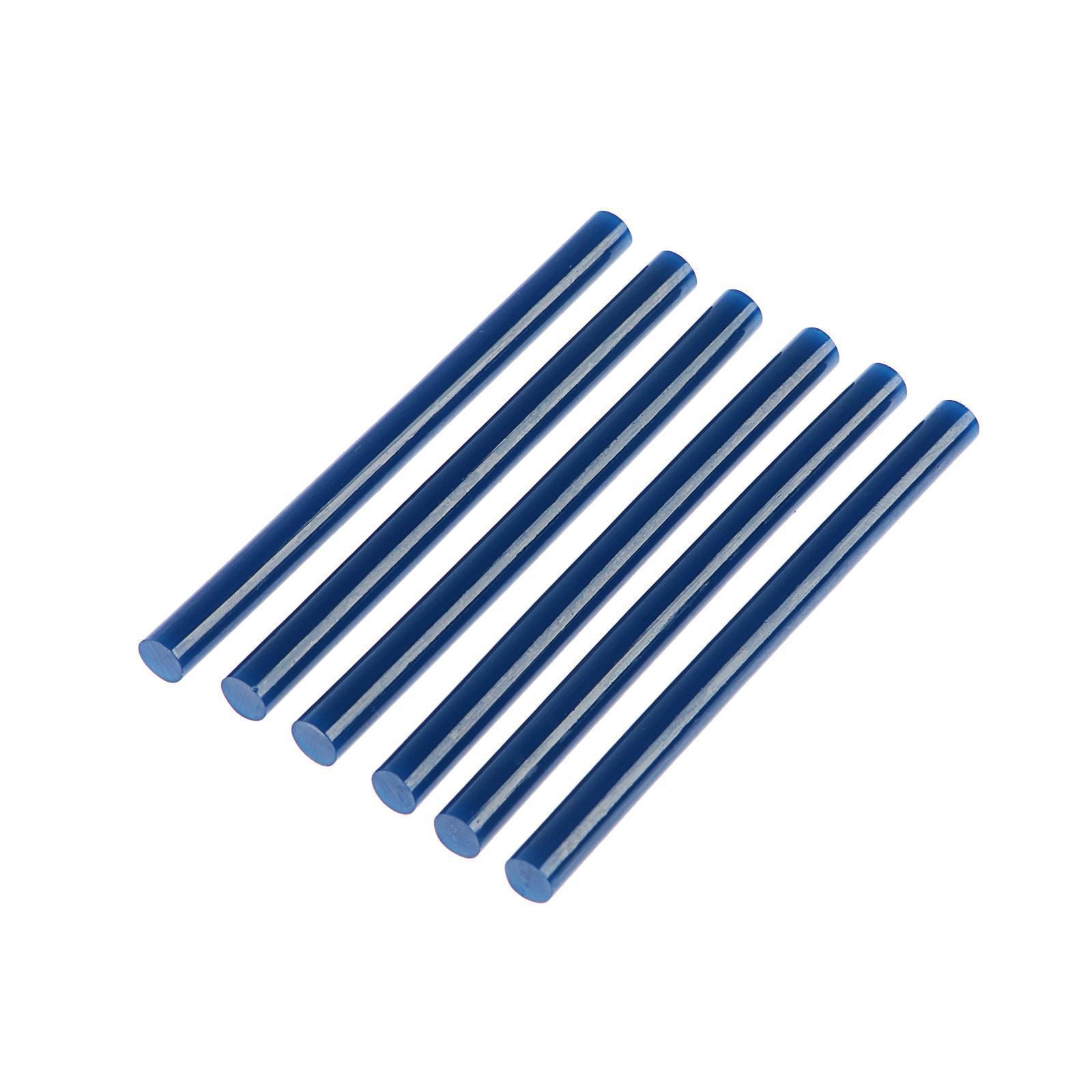 Изображение товара Стержень клеевой Tundra 7x100 мм, 6 шт надежное расходное средство для клеевых пистолетов