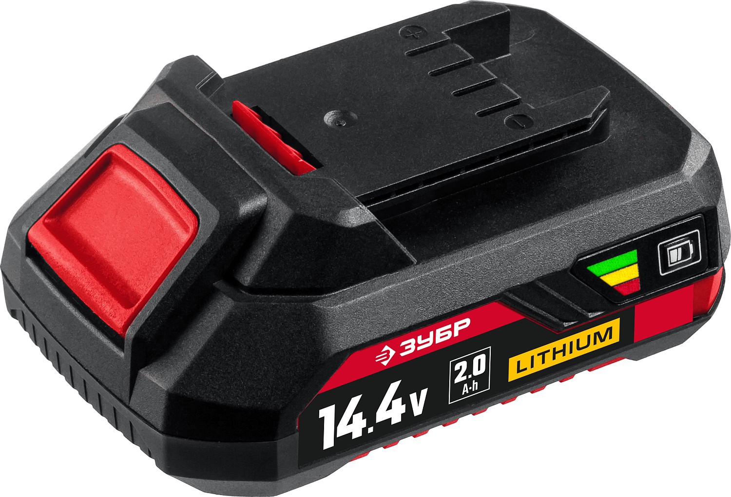 Изображение товара Аккумулятор Зубр АКБ-С1-14-2 14.4 В 2 Ач Li-Ion для шуруповерта