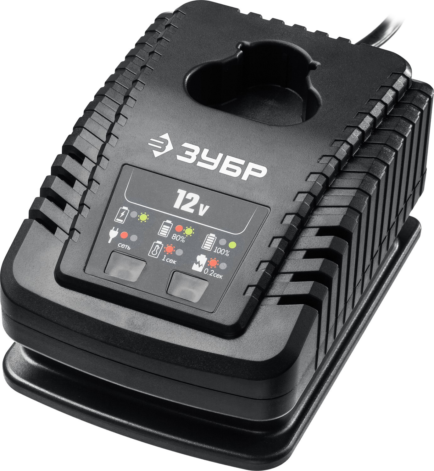 Изображение товара Зарядное устройство Зубр RT7-12-2 для литий-ионных аккумуляторов