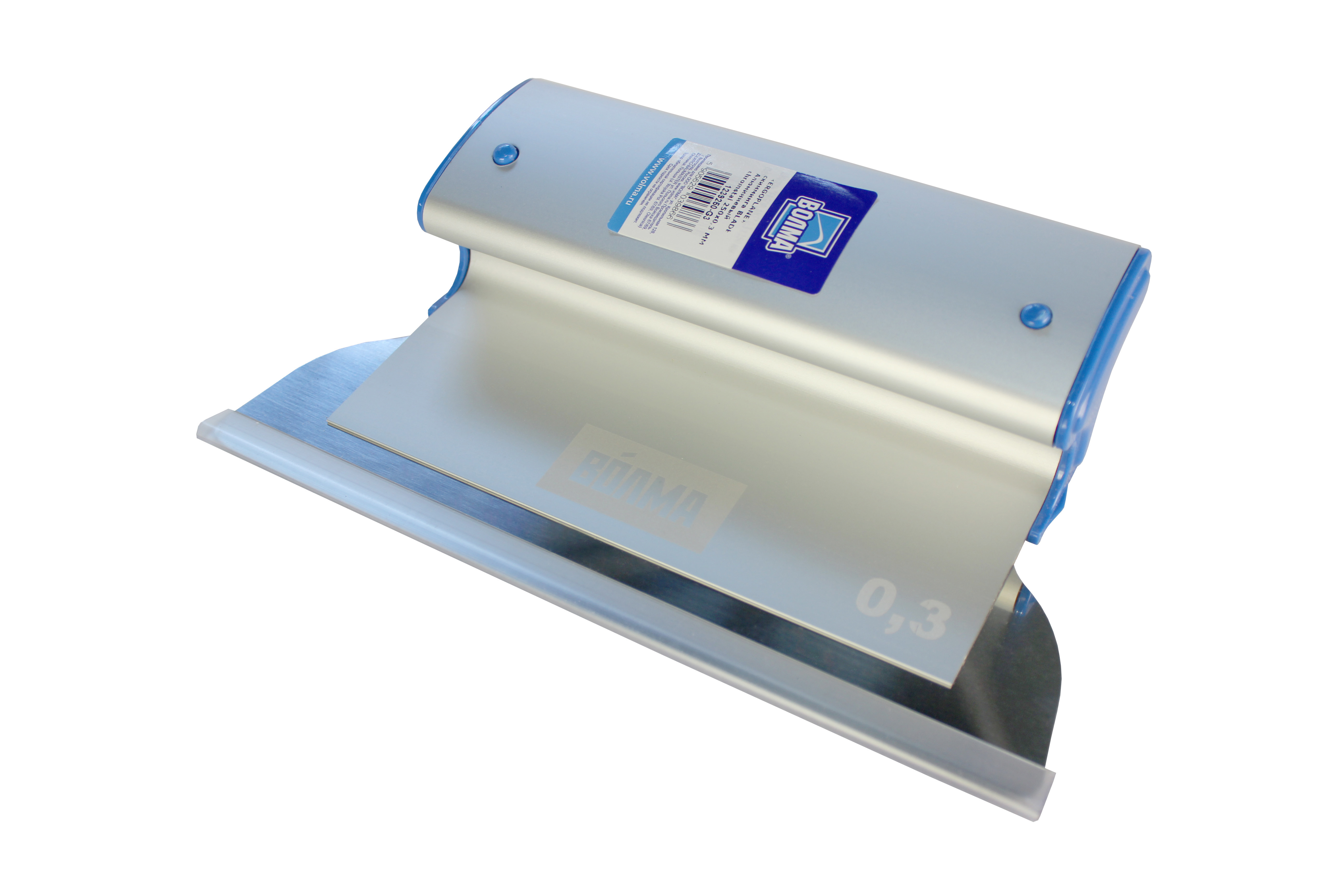 Изображение товара Шпатель-правило Волма 40002100 250 мм закаленная сталь для выравнивания