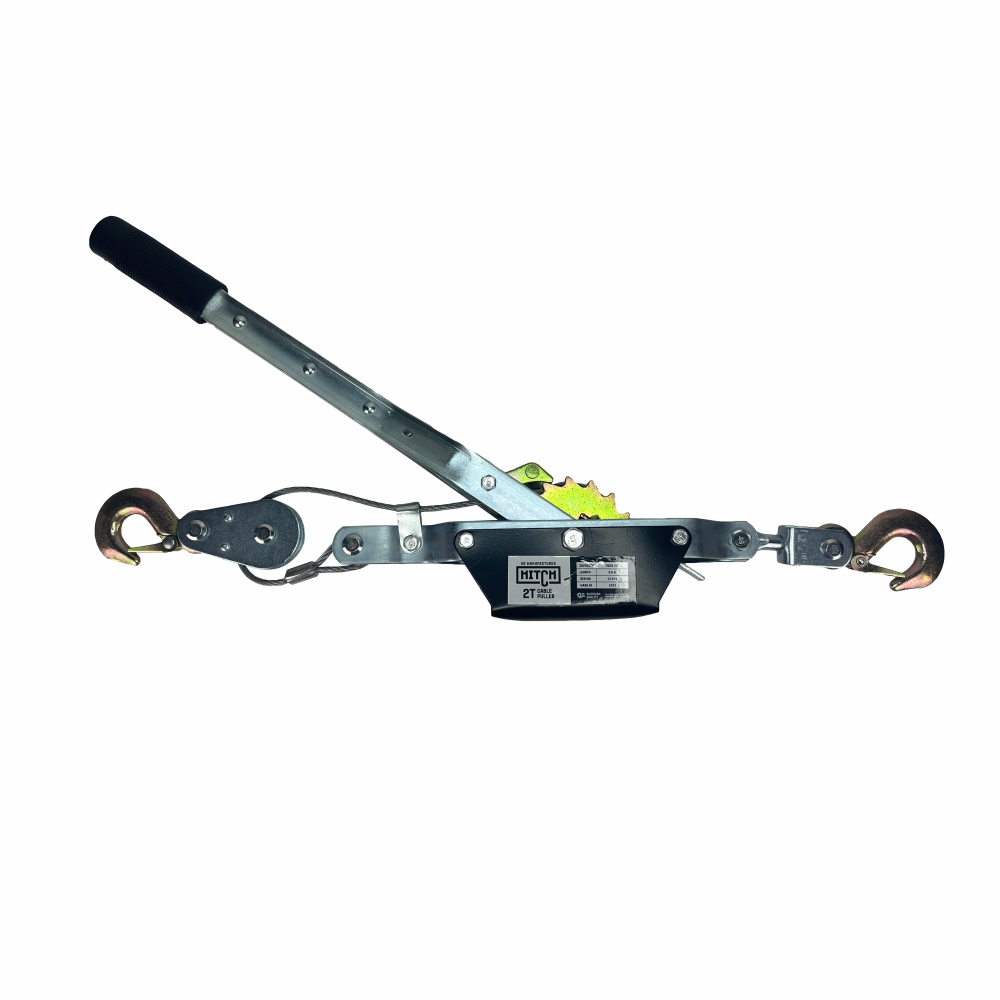 Изображение товара Лебедка ручная рычажная HITCH 2000 кг с тросом и полиспастом