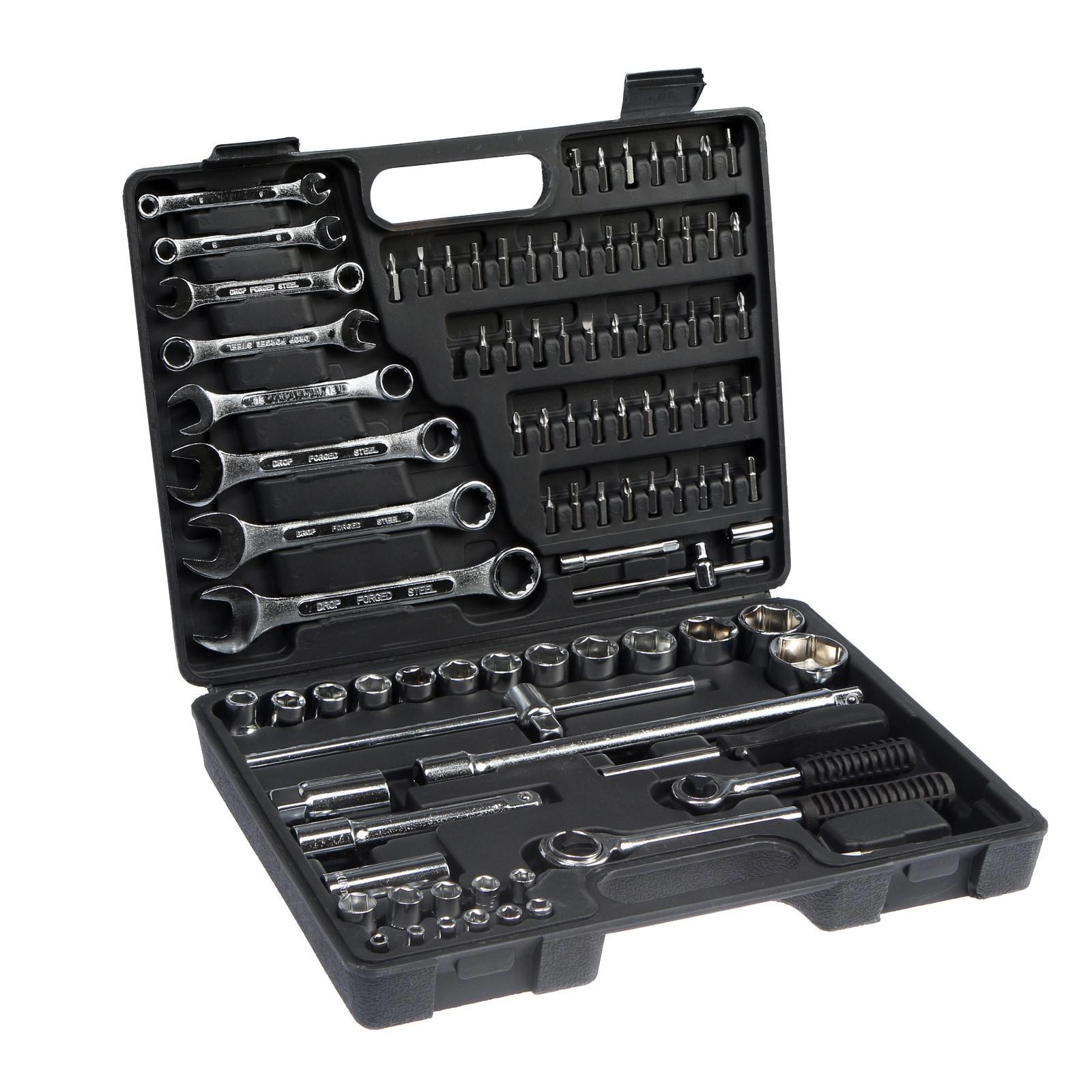 Изображение товара Набор инструментов Тундра 5200498 с 98 предметами в кейсе