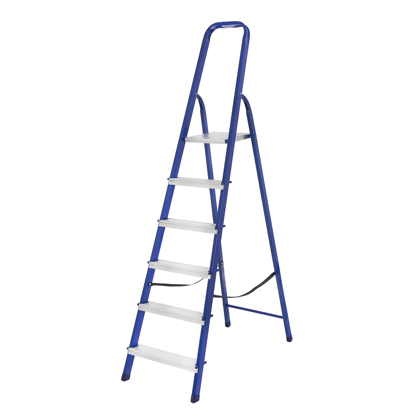 Изображение товара Стремянка стальная Tundra 4590968 6 ступеней диэлектрическая защита