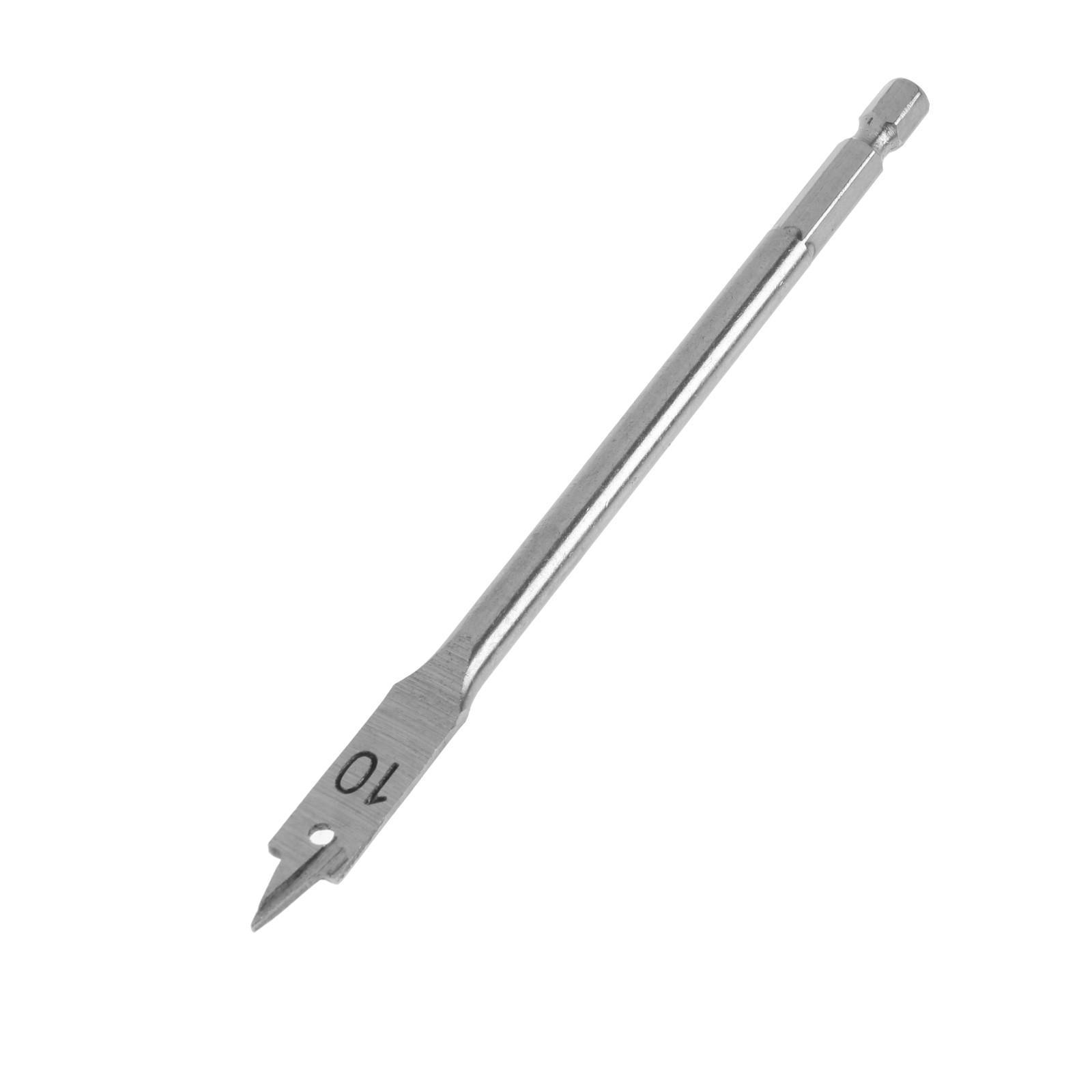 Изображение товара Сверло перовое по дереву Tundra 2598223 10 мм 152 мм с шестигранным хвостовиком