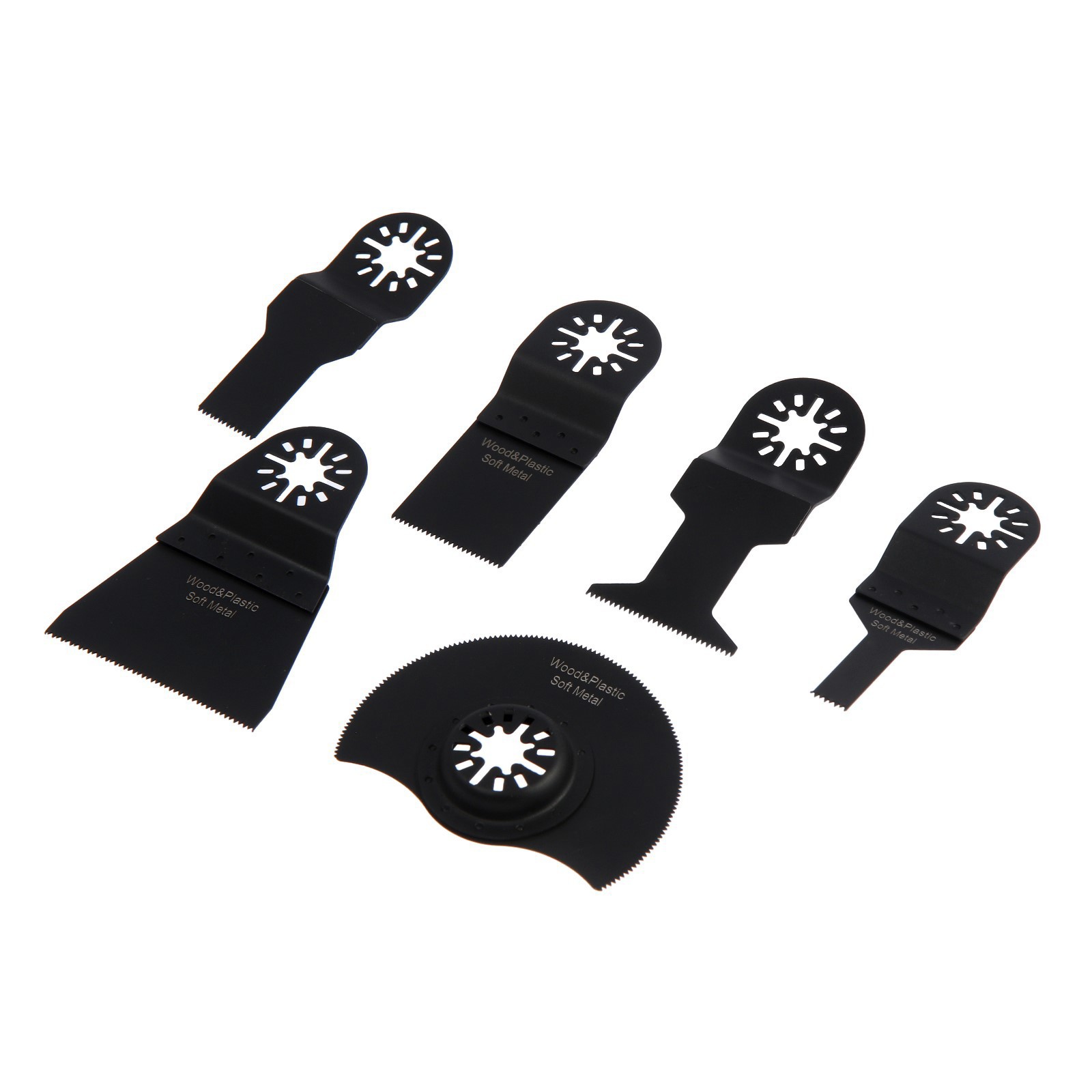 Изображение товара Насадки для реноватора по дереву Tundra 3015811 6 шт универсальный комплект