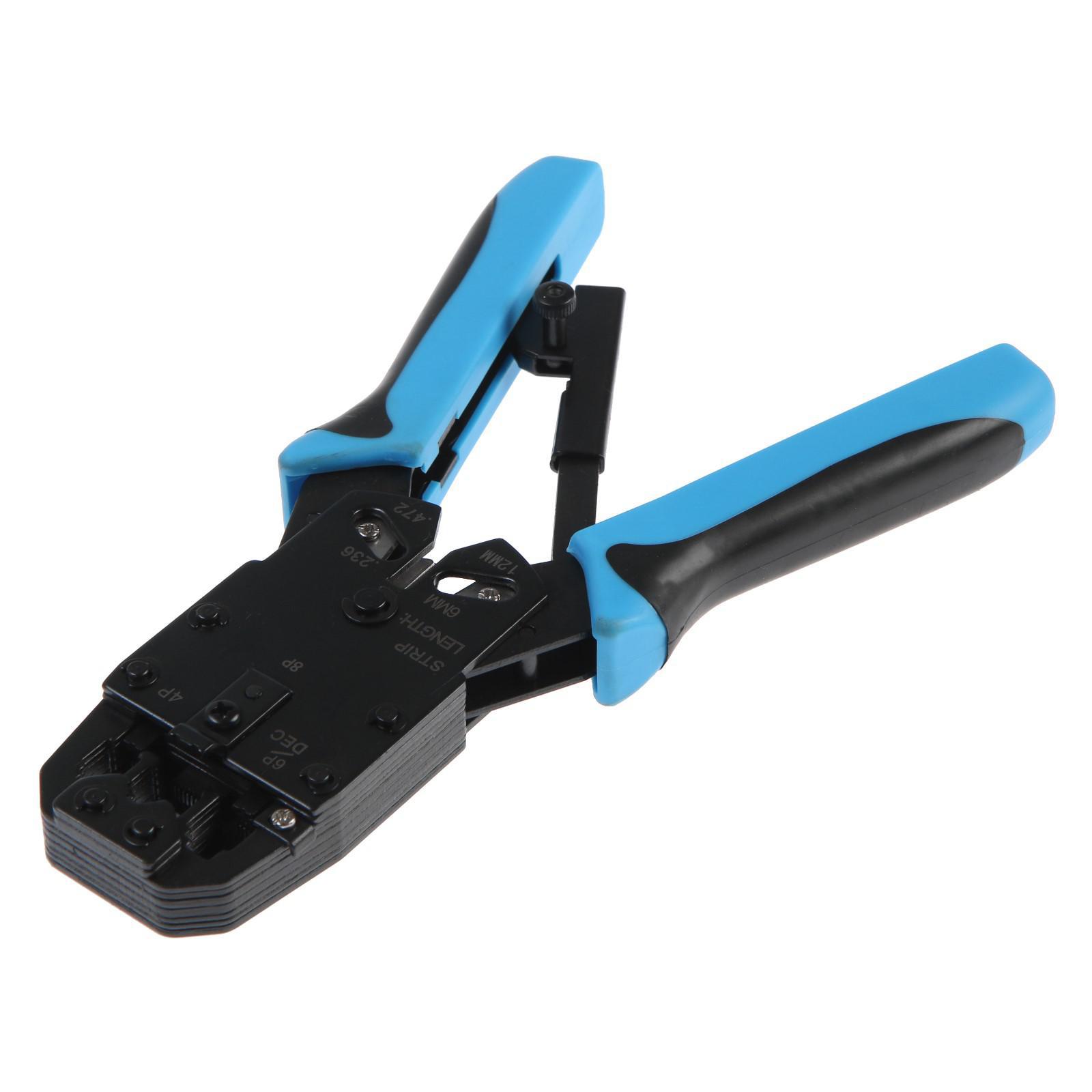 Изображение товара Кримпер Тундра для вертикального обжима клемм RJ-45 RJ-12 RJ-10 6P 8P 4P Chinese