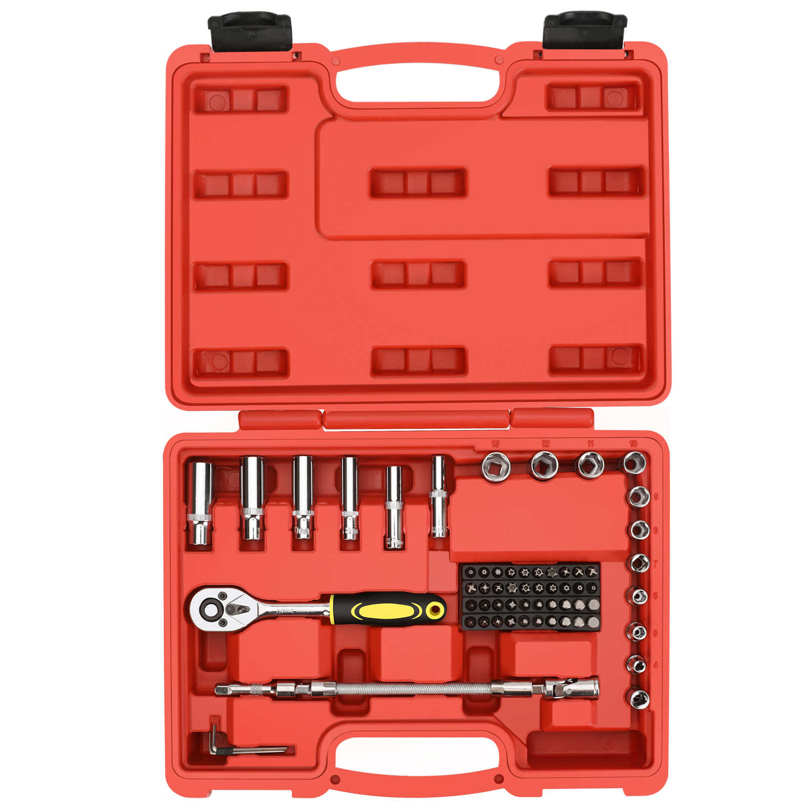 Изображение товара Набор инструментов Goodking D-10064 64 шт профессиональный с кейсом