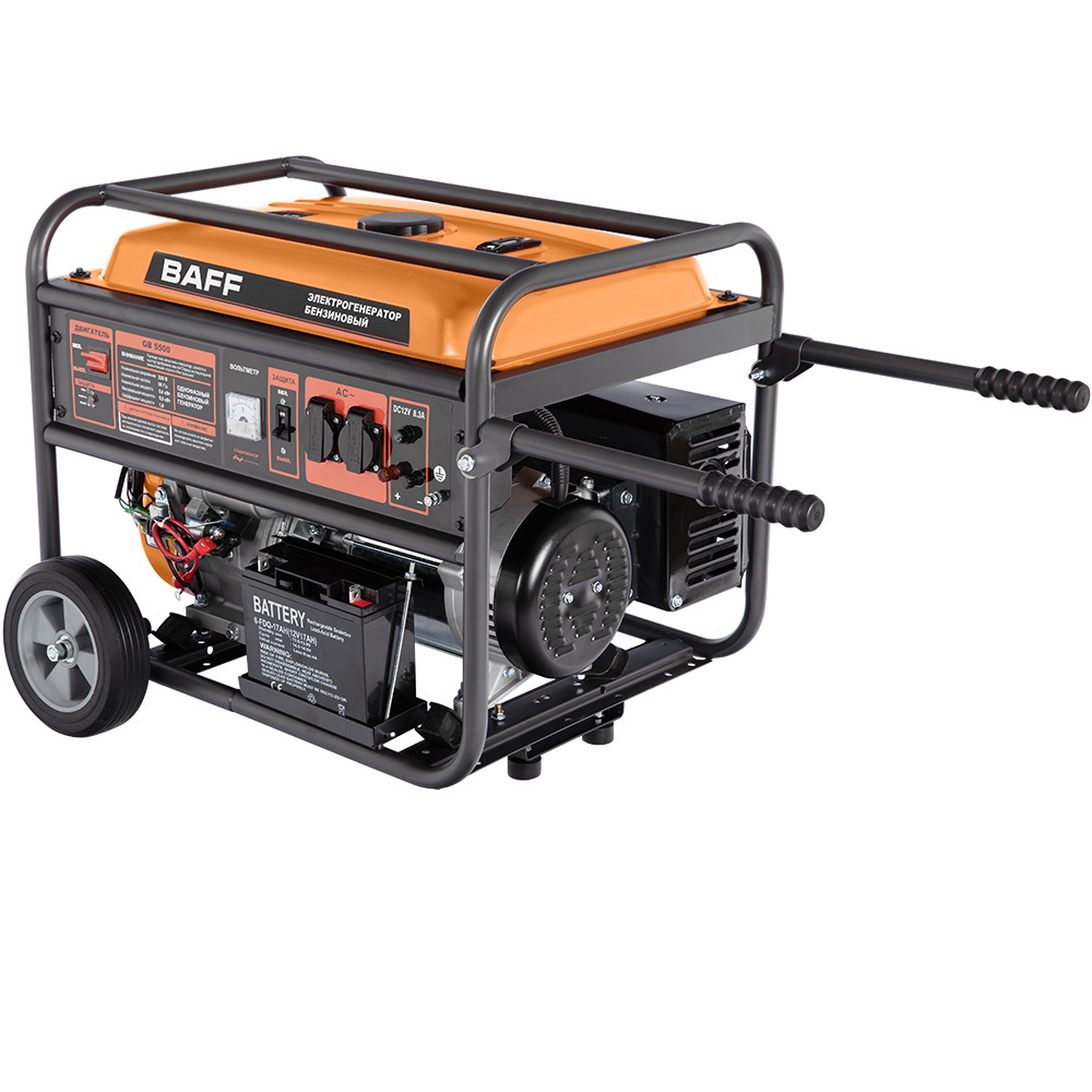 Изображение товара Генератор бензиновый Baff GB 5500, 5.5 кВт