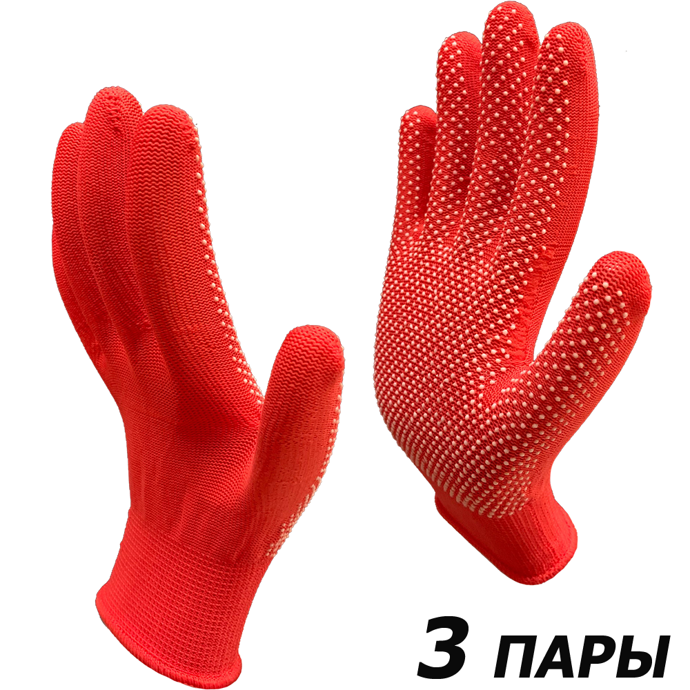 Изображение товара Перчатки нейлоновые Master-Pro Микротач-3Red, размер 8/M Изображение товара Перчатки нейлоновые Master-Pro Микротач-3Red, размер 8/M