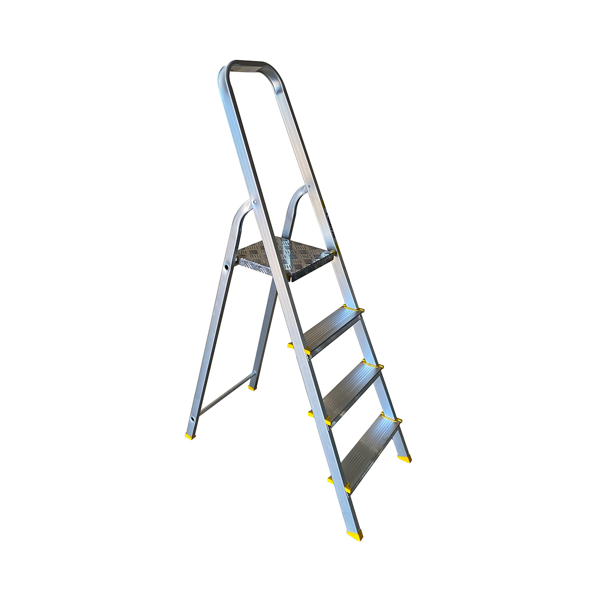Изображение товара Алюминиевая стремянка Алюмет АРА 7004 4 ступени до 2 91 м грузоподъемность 150 кг