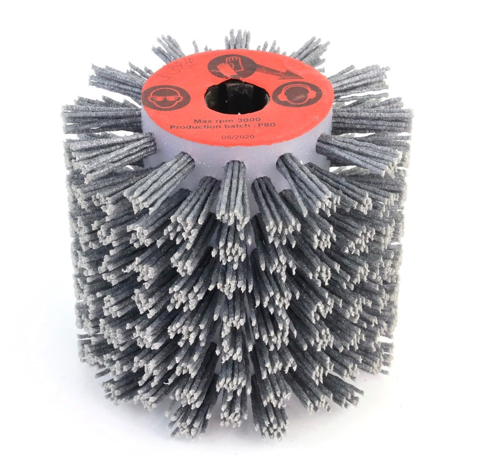 Изображение товара Кордщетка цилиндр для щеточной машины Cazzola 3-384 P80 19x110 мм