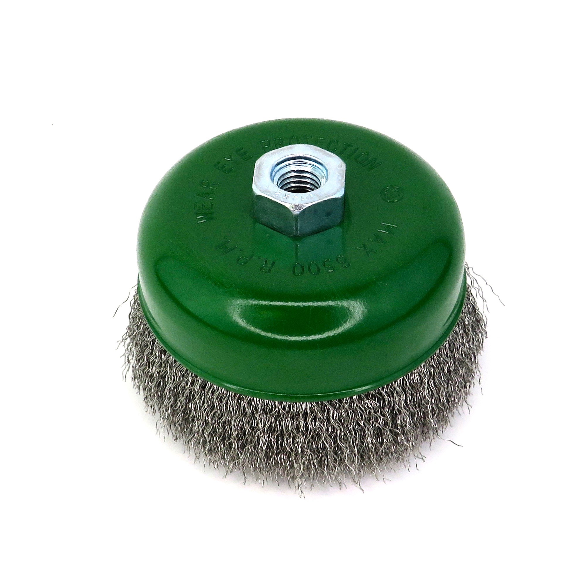 Изображение товара Щетка для УШМ кордщетка чашка Eurobrush 13-016 M14x125 мм для зачистки металлов