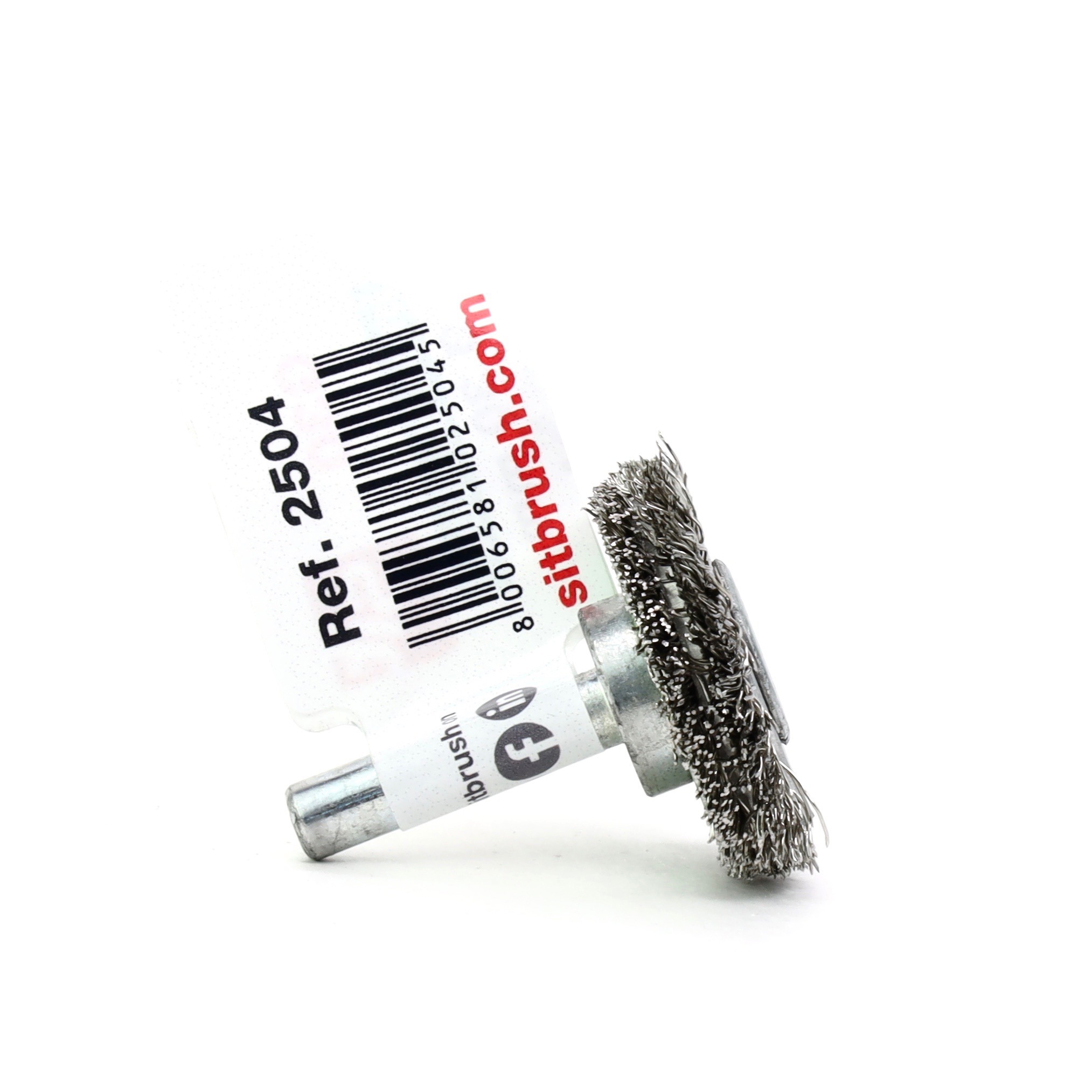 Изображение товара Кордщетка диск для дрели SIT 2504 нержавеющая сталь 30 мм вакцена