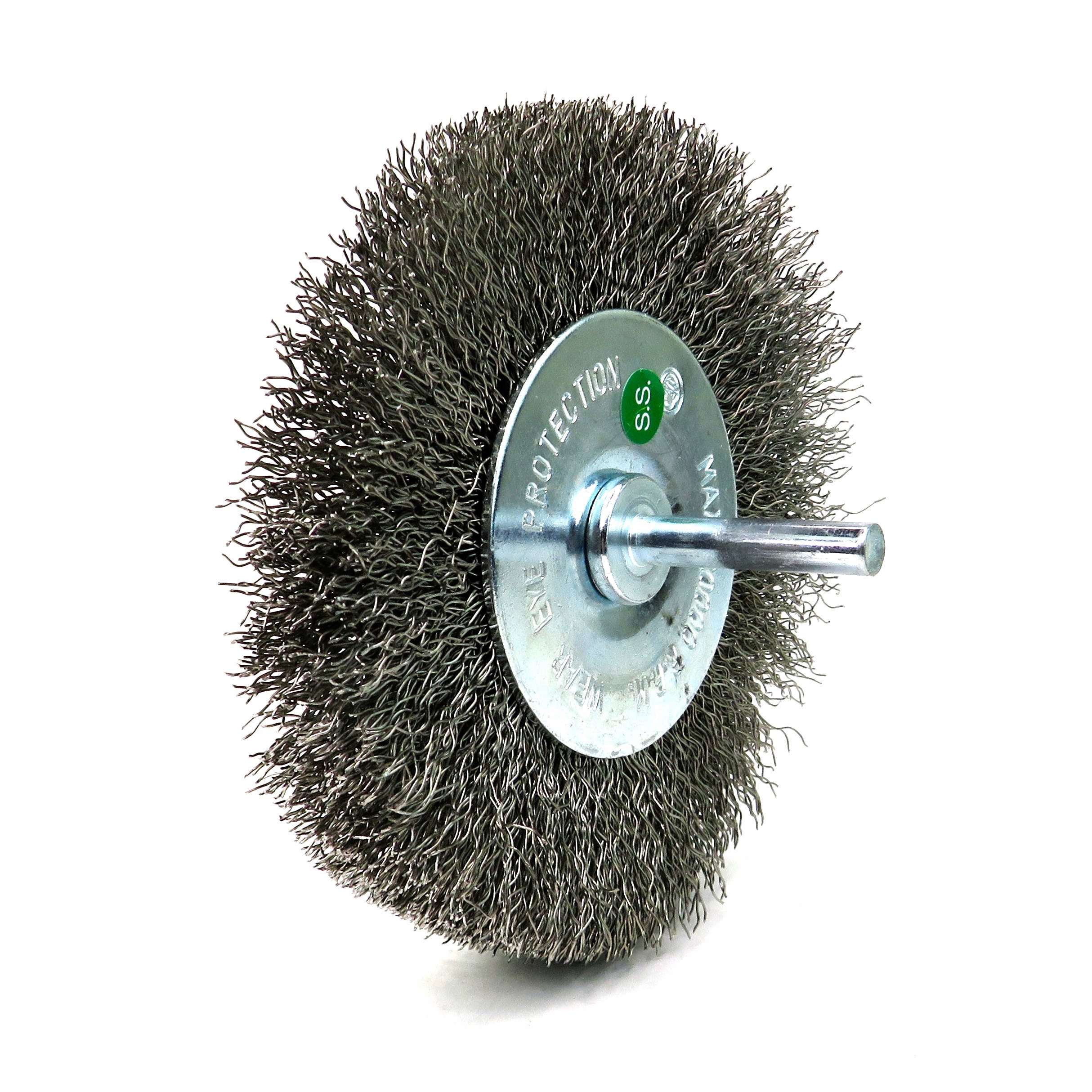 Изображение товара Кордщетка диск для дрели Eurobrush 13-186 нержавеющая сталь 100 мм