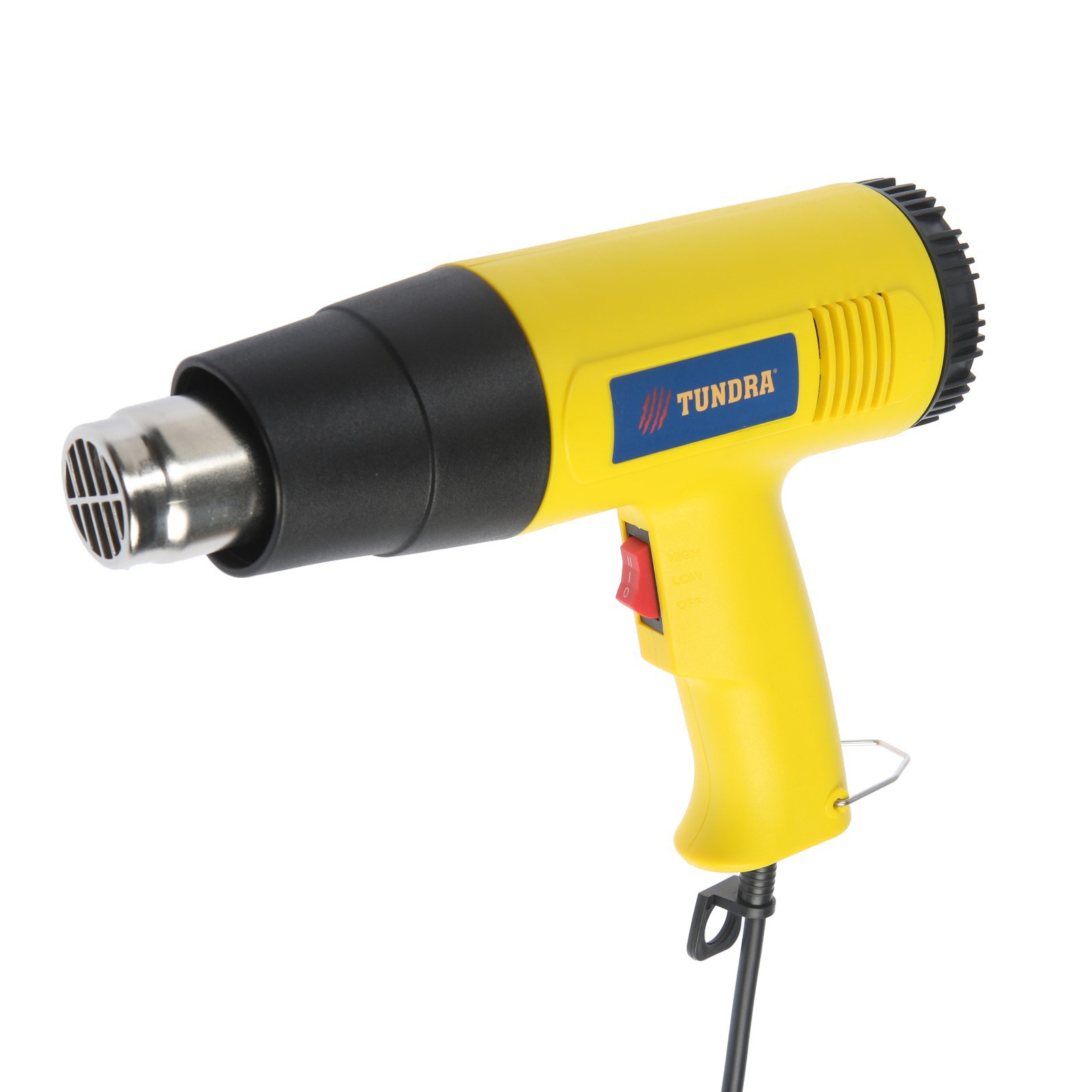 Изображение товара Технический строительный фен ТУНДРА 2000 Вт регулятор температуры для строительных работ