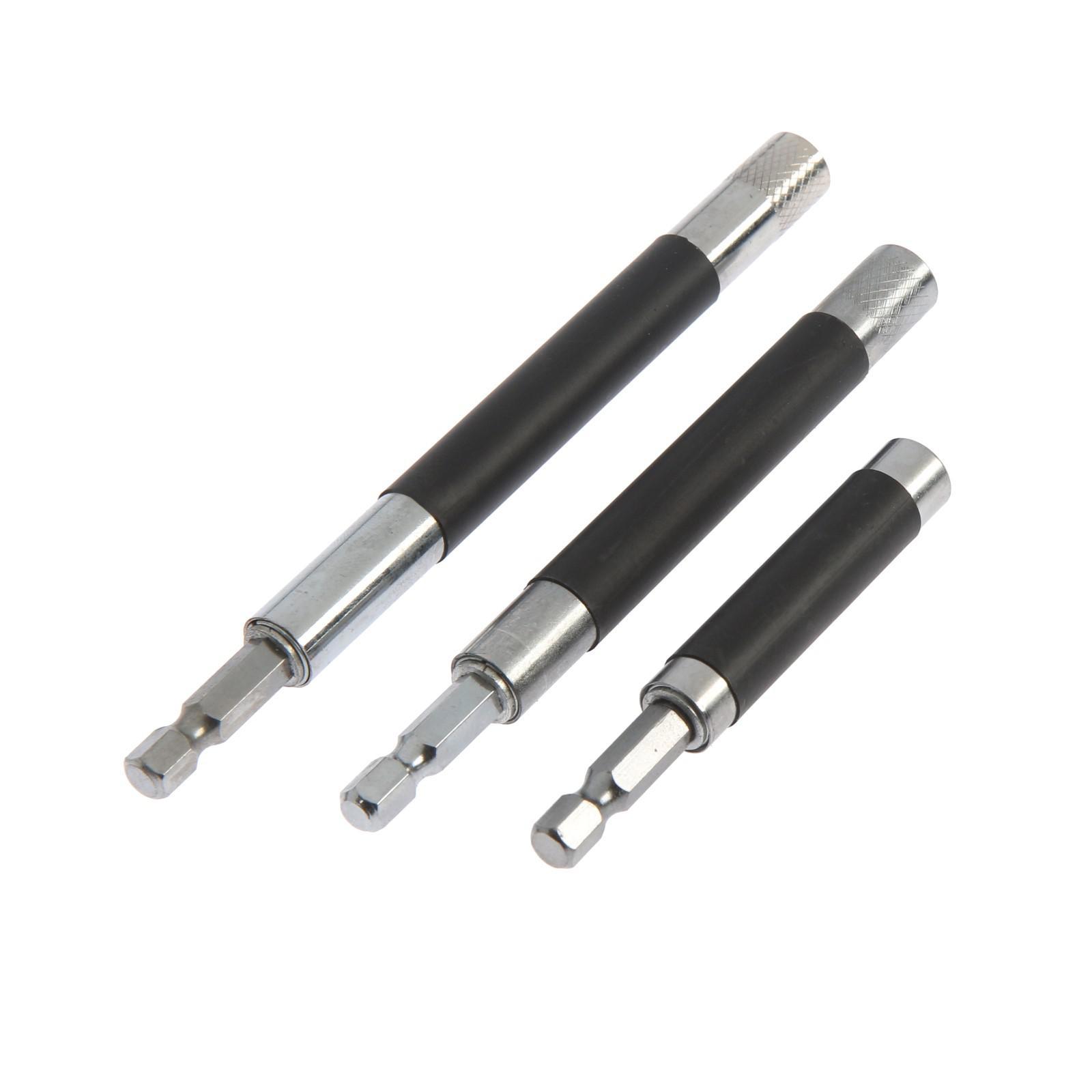 Изображение товара Набор держателей для бит Тундра 1/4 дюйма 240 мм, 3 шт