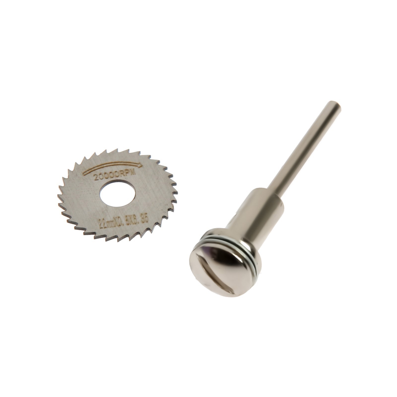 Изображение товара Диск отрезной для граверов и бормашин Тундра 22 мм универсальный Китай