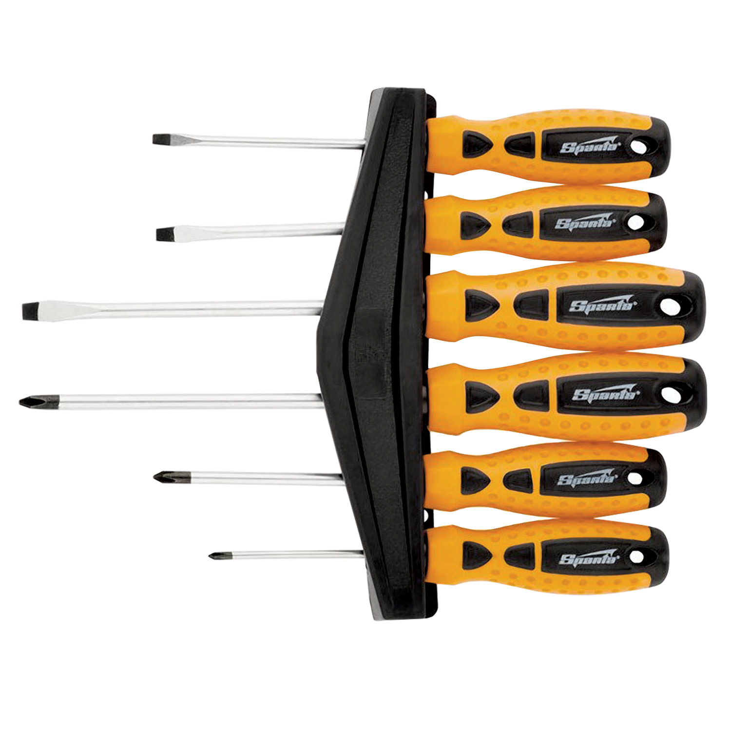 Изображение товара Набор отверток Sparta 670087 6 шт с магнитными наконечниками