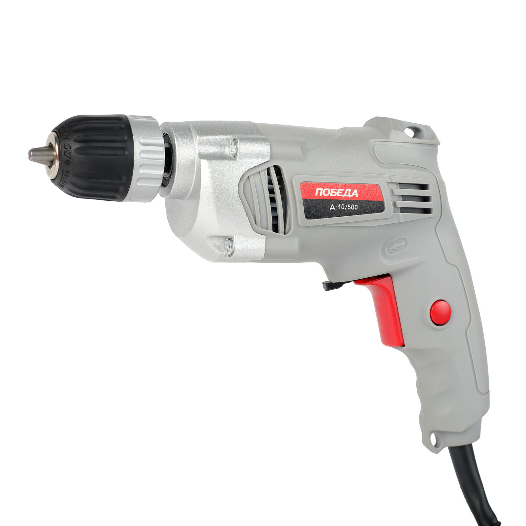 Изображение товара Дрель сетевая Победа Д-10/500, 500 Вт, с реверсом