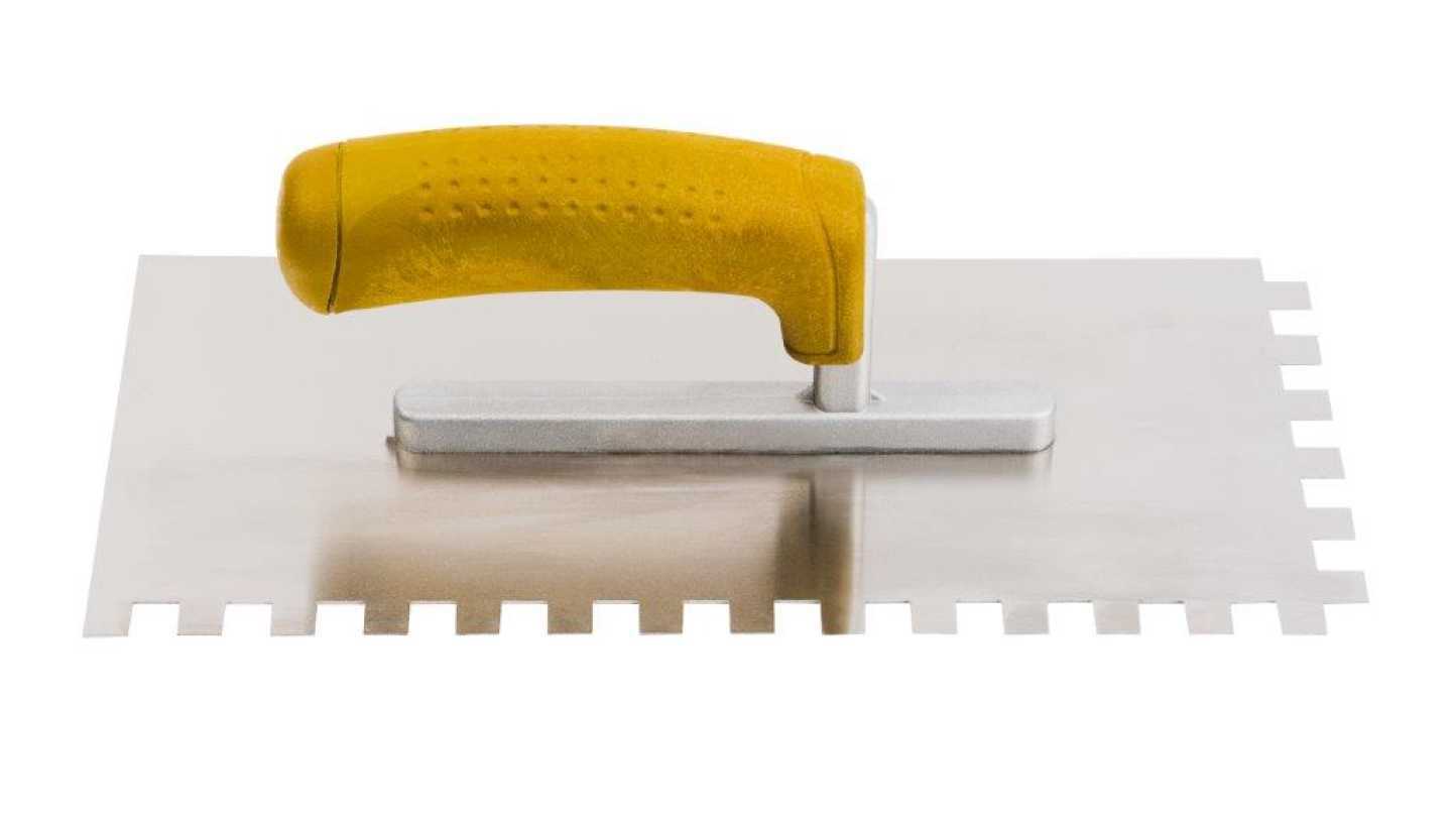 Изображение товара Гладилка зубчатая Hardy 0800-202808 130x280 мм с зубьями 8х8 мм для отделочных работ