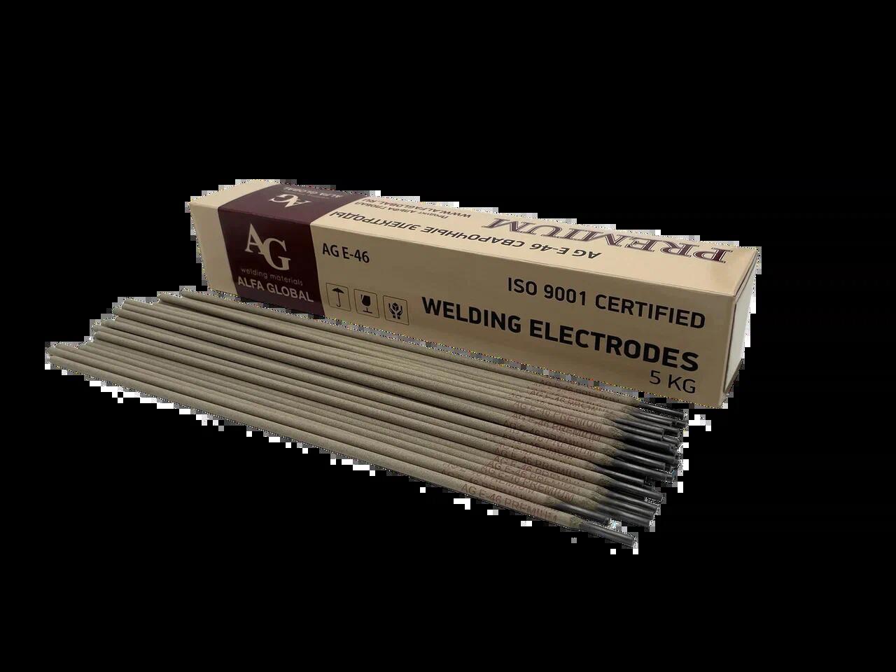 Изображение товара Электрод сварочный ОК 46.00 Alfa Global 2.5 мм 5 кг