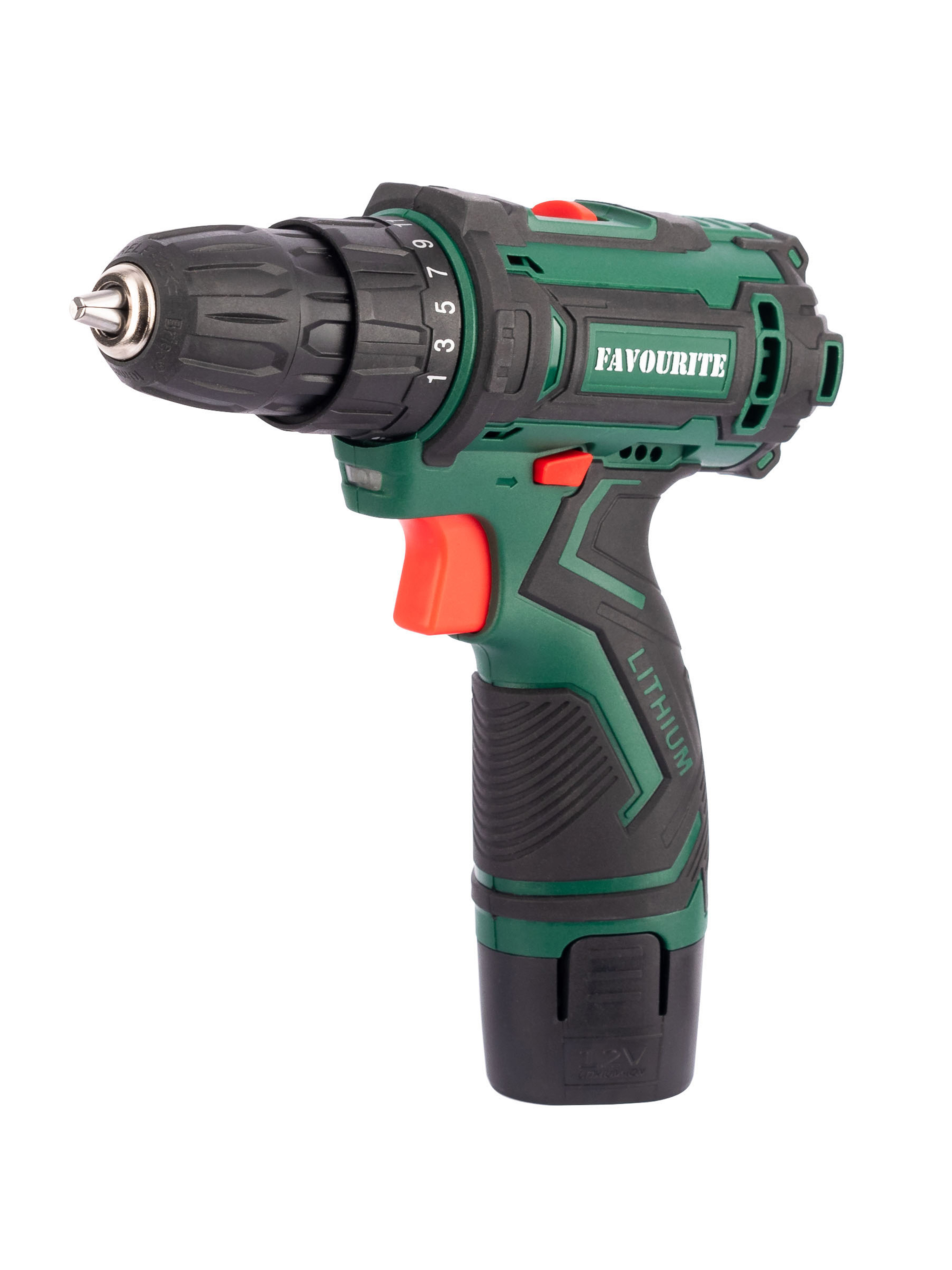 Изображение товара Дрель-шуруповерт аккумуляторная FAVOURITE DC 1202 PROMO 12В