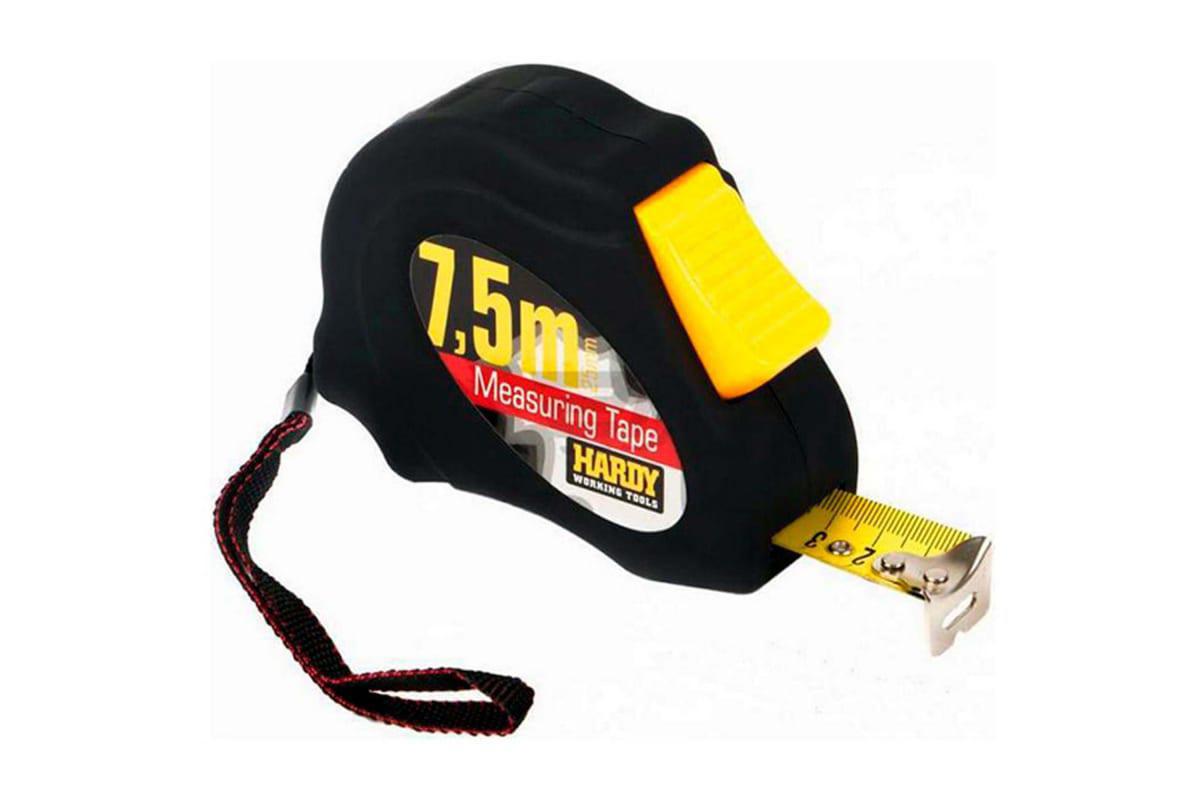 Изображение товара Рулетка Hardy 0700-442508 7.5 м х 25 мм с автоблокировкой