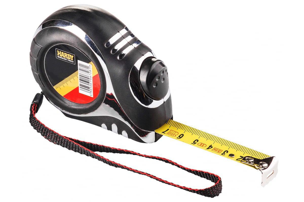 Изображение товара Рулетка Hardy 0700-452507 7.5 м x 25 мм ударопрочная