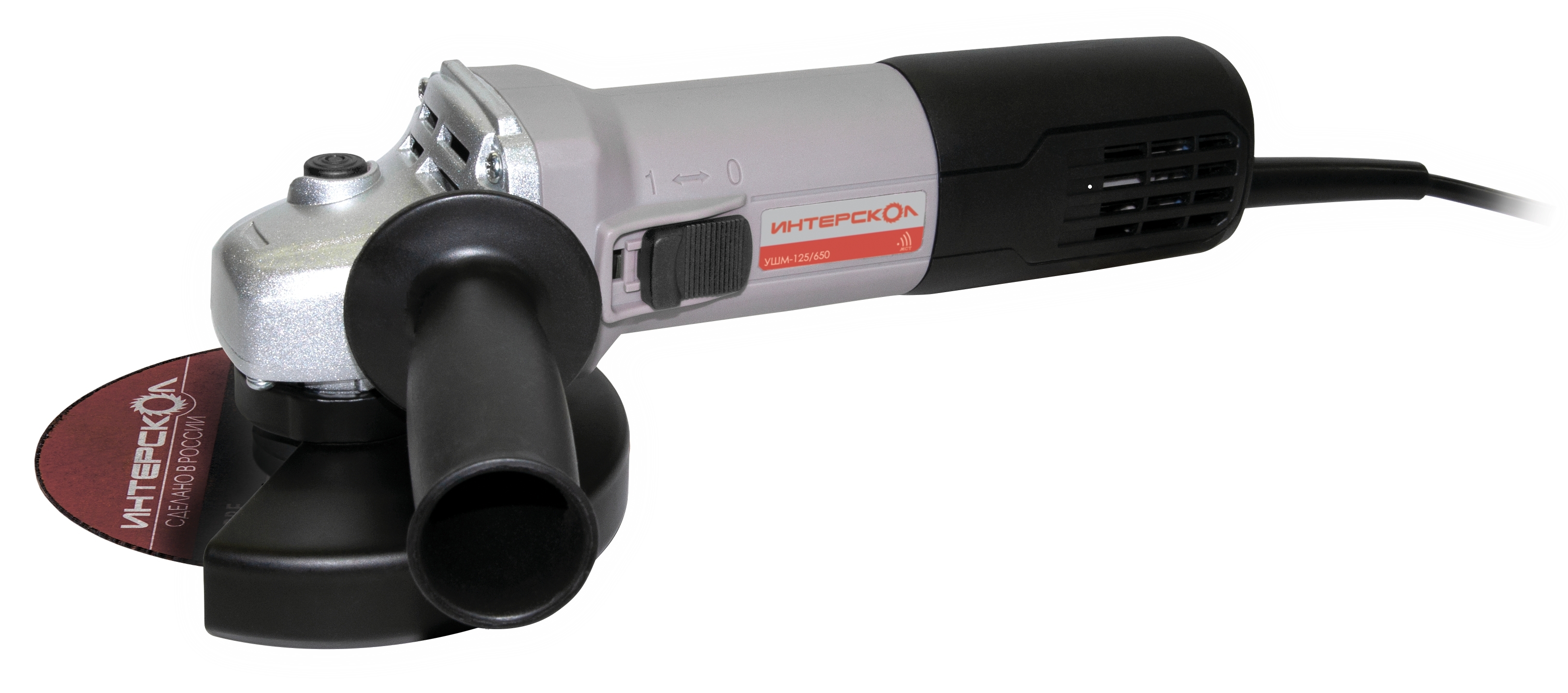 Изображение товара Угловая шлифмашина Интерскол УШМ-125/780 мощностью 780Вт