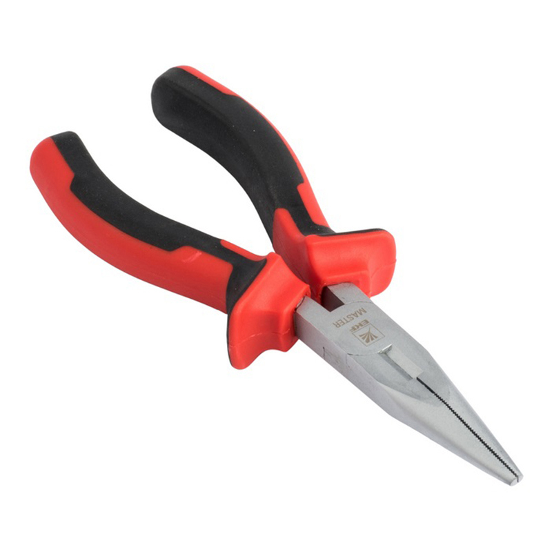 Изображение товара Длинногубцы EKF DG-160-MAS 160 мм - прочный инструмент для слесарных и монтажных работ