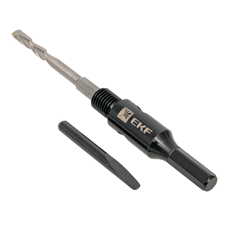 Изображение товара Адаптер Hex M16 с центровочным сверлом EKF Expert