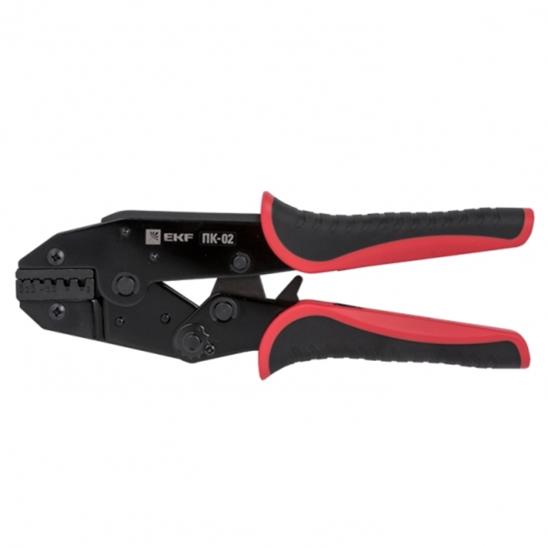 Изображение товара Клещи зажимные Ekf Expert pk-02-exp 230 мм - профессиональный инструмент для опрессовки