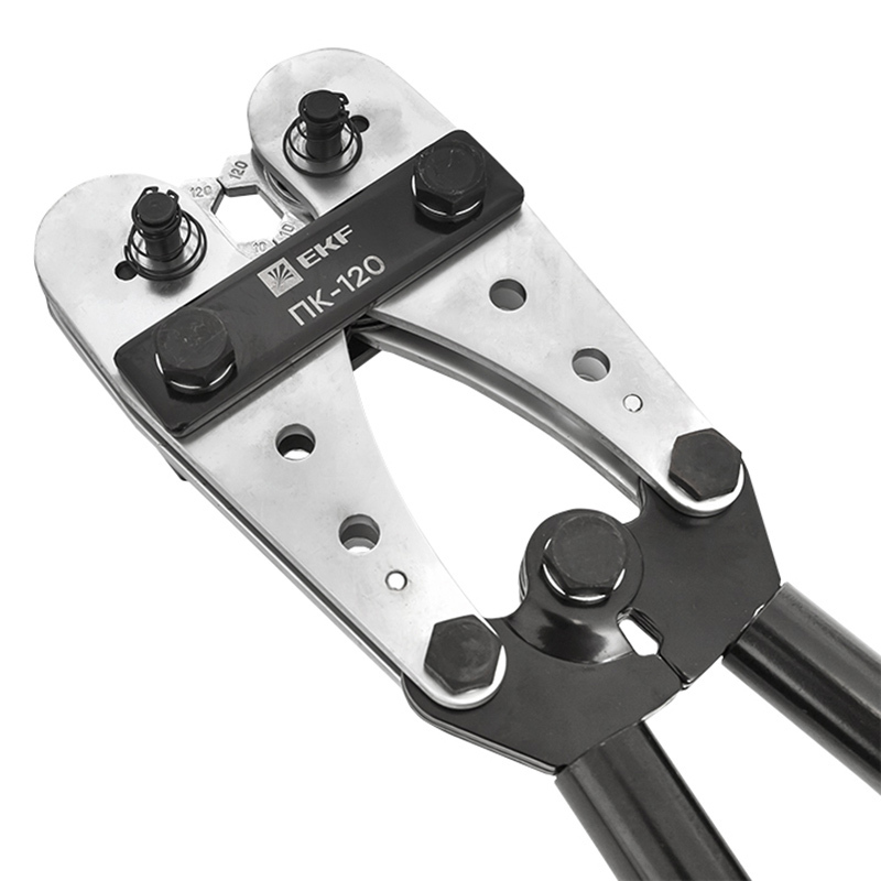 Изображение товара Клещи зажимные Ekf Expert pk-120-exp 640 мм для опрессовки кабельных наконечников