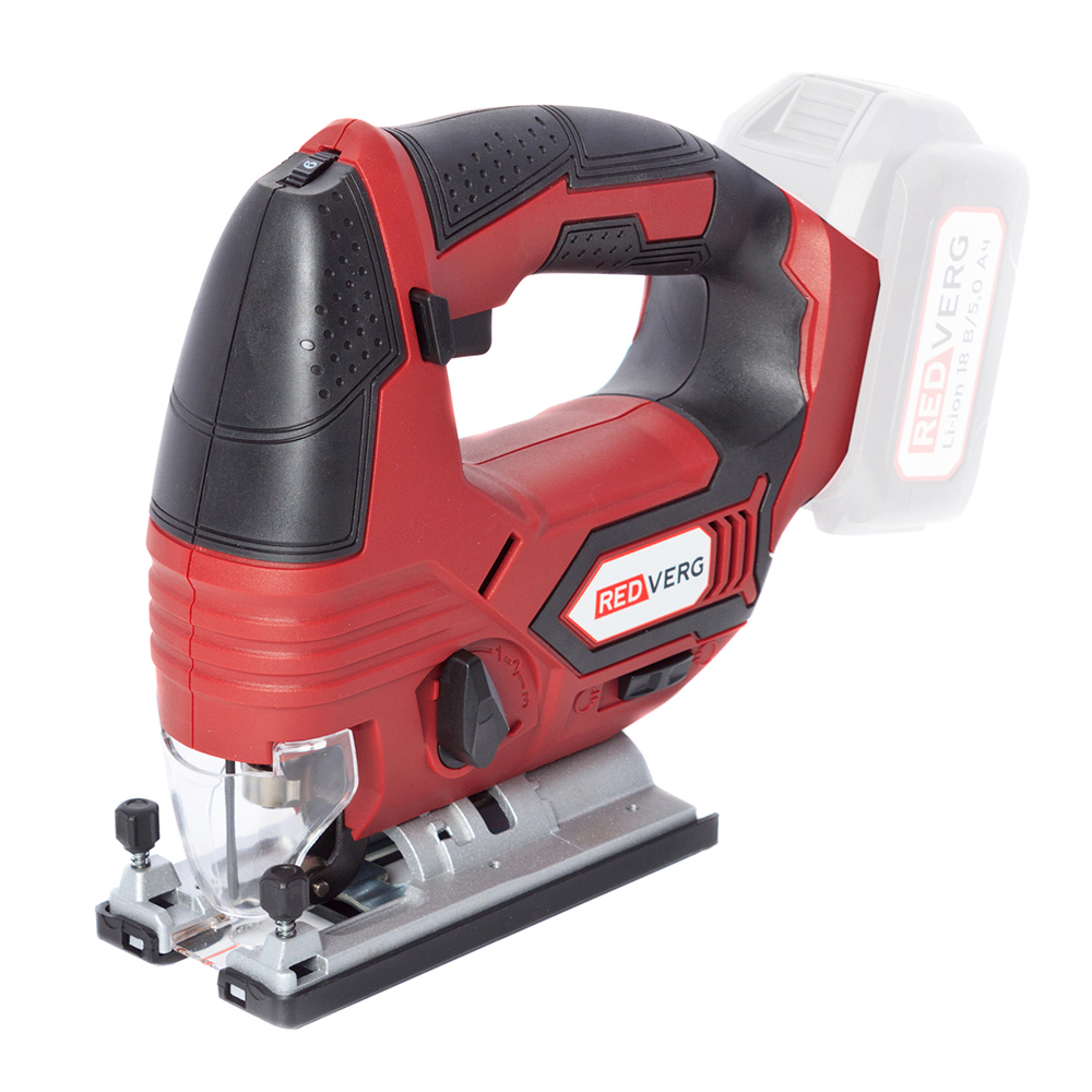 Изображение товара Лобзик аккумуляторный REDVERG RD-JS18/U 18 В без АКБ и ЗУ