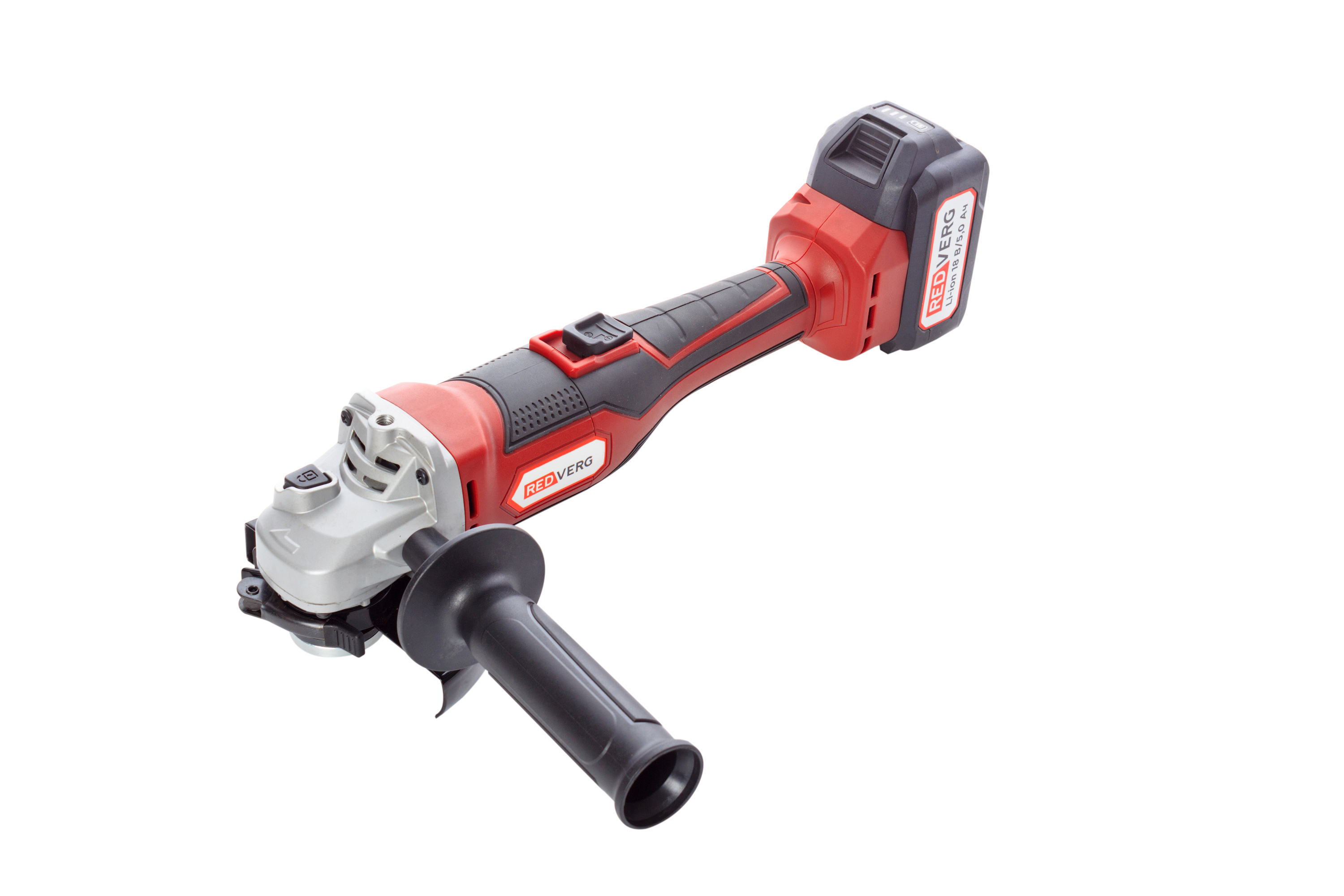 Изображение товара Аккумуляторная угловая шлифовальная машина REDVERG RD-AG18/U 18 В 125 мм без АКБ и ЗУ